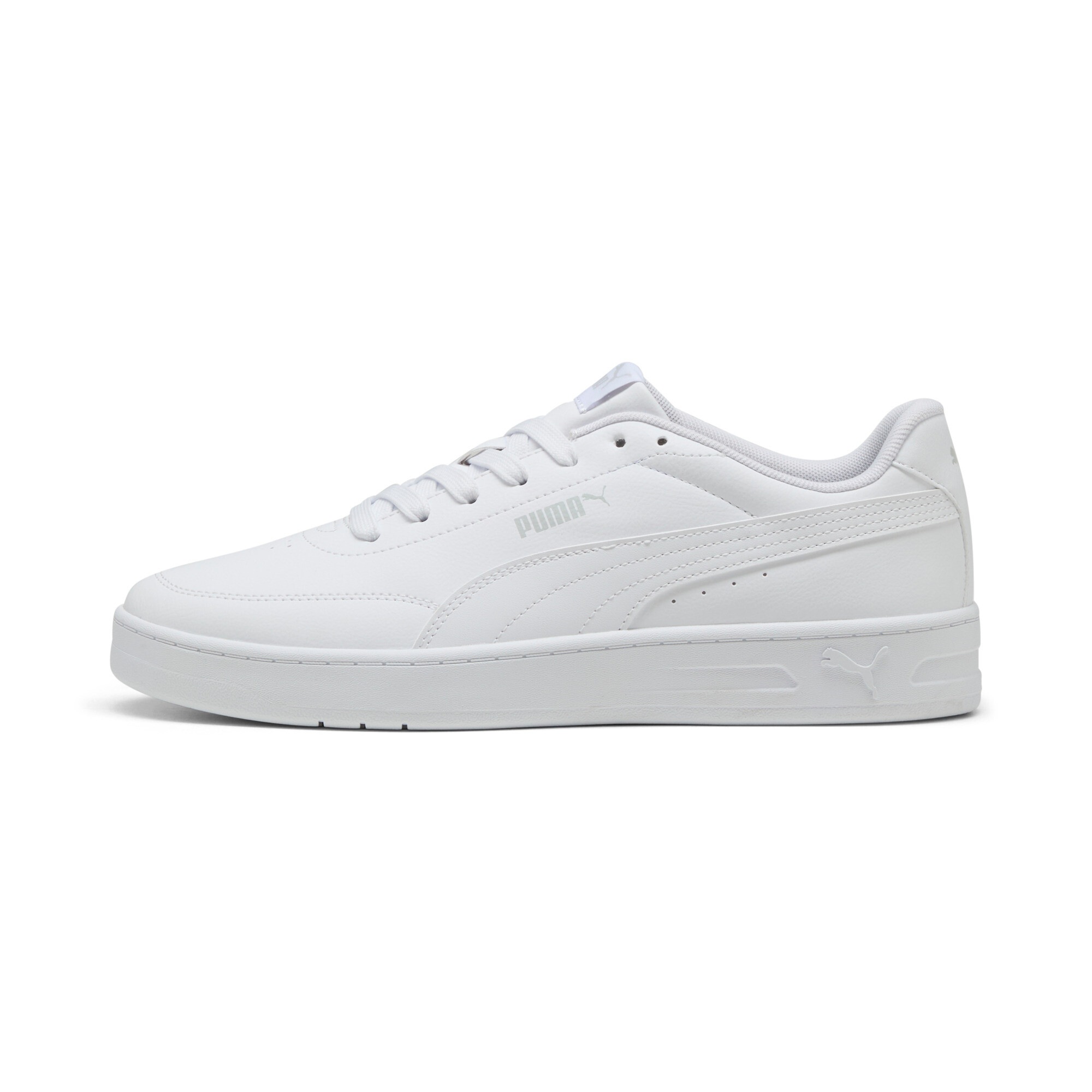PUMA Sneaker »COURT CLASSIC CLEAN«  mit SoftFoam+ Innensohle, mit Synthetik-Obermaterial, mit Schnürung