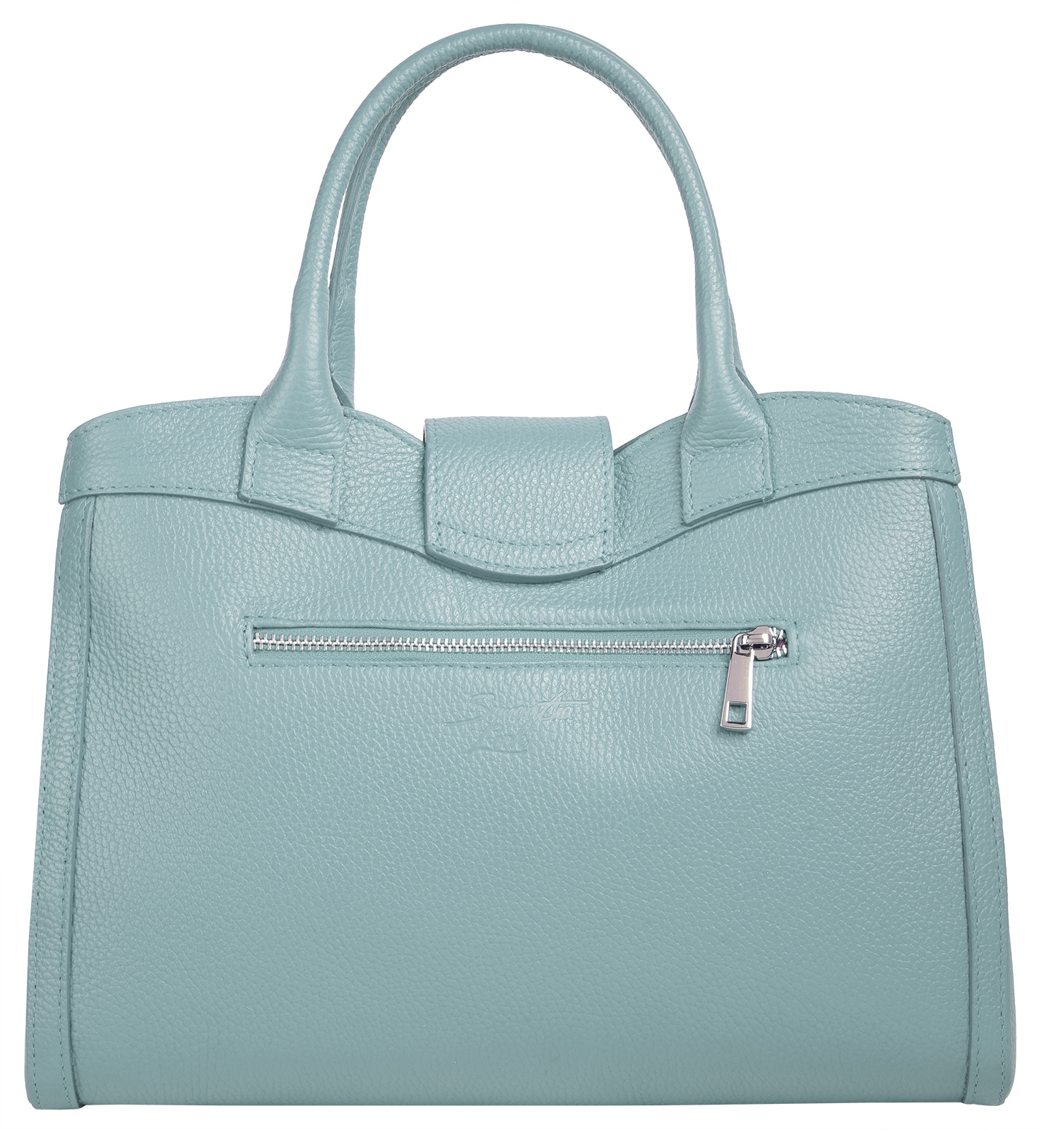 Samantha Look Henkeltasche, echt Leder, Made in Italy