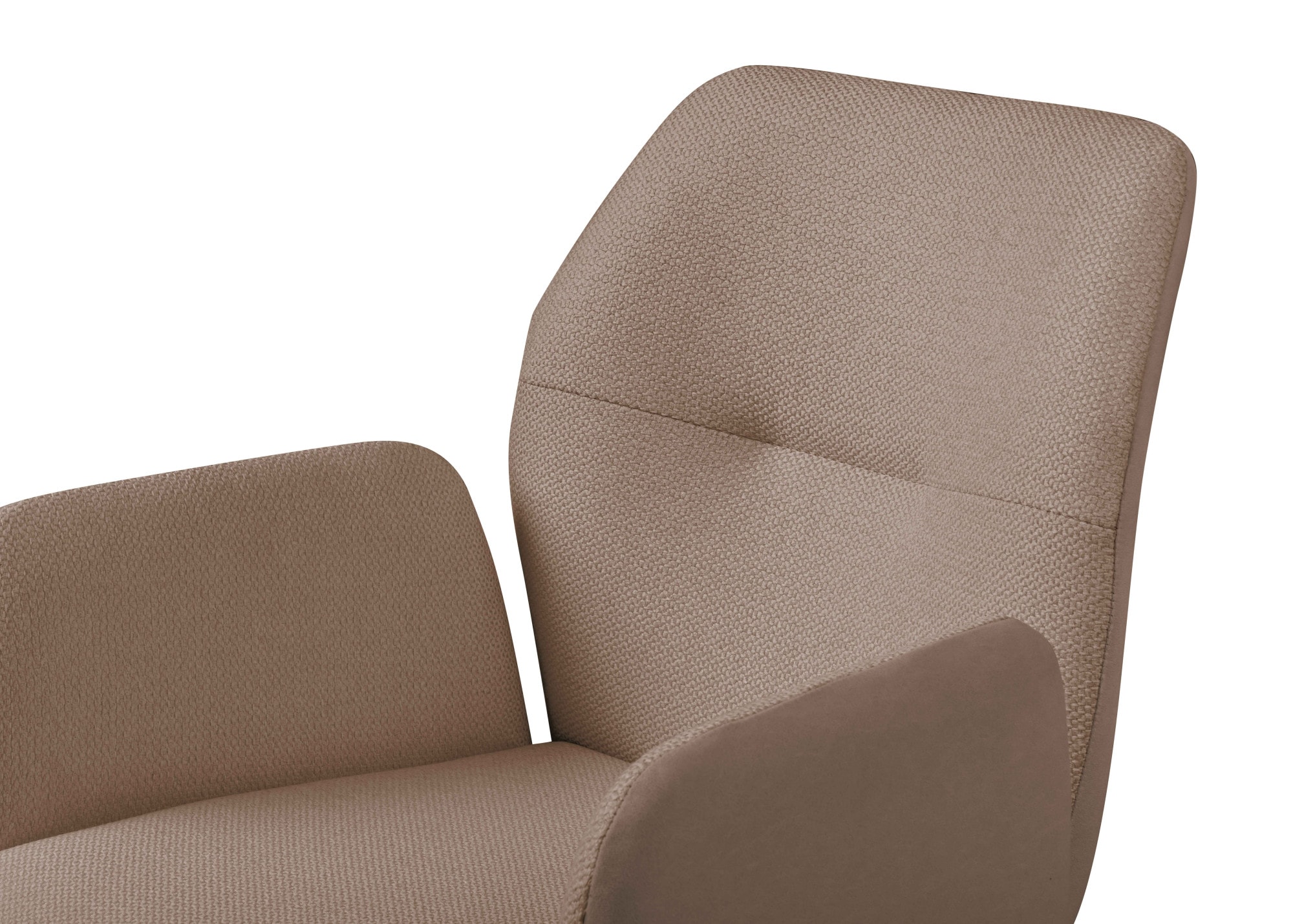 GOODproduct Armlehnstuhl »Bruna Drehstuhl, Polsterstuhl, Esszimmerstuhl, Küchenstuhl, 4-Fussstuhl« () 360° drehbar, mit automatischer Rückstellung, 2-Stoff-Design