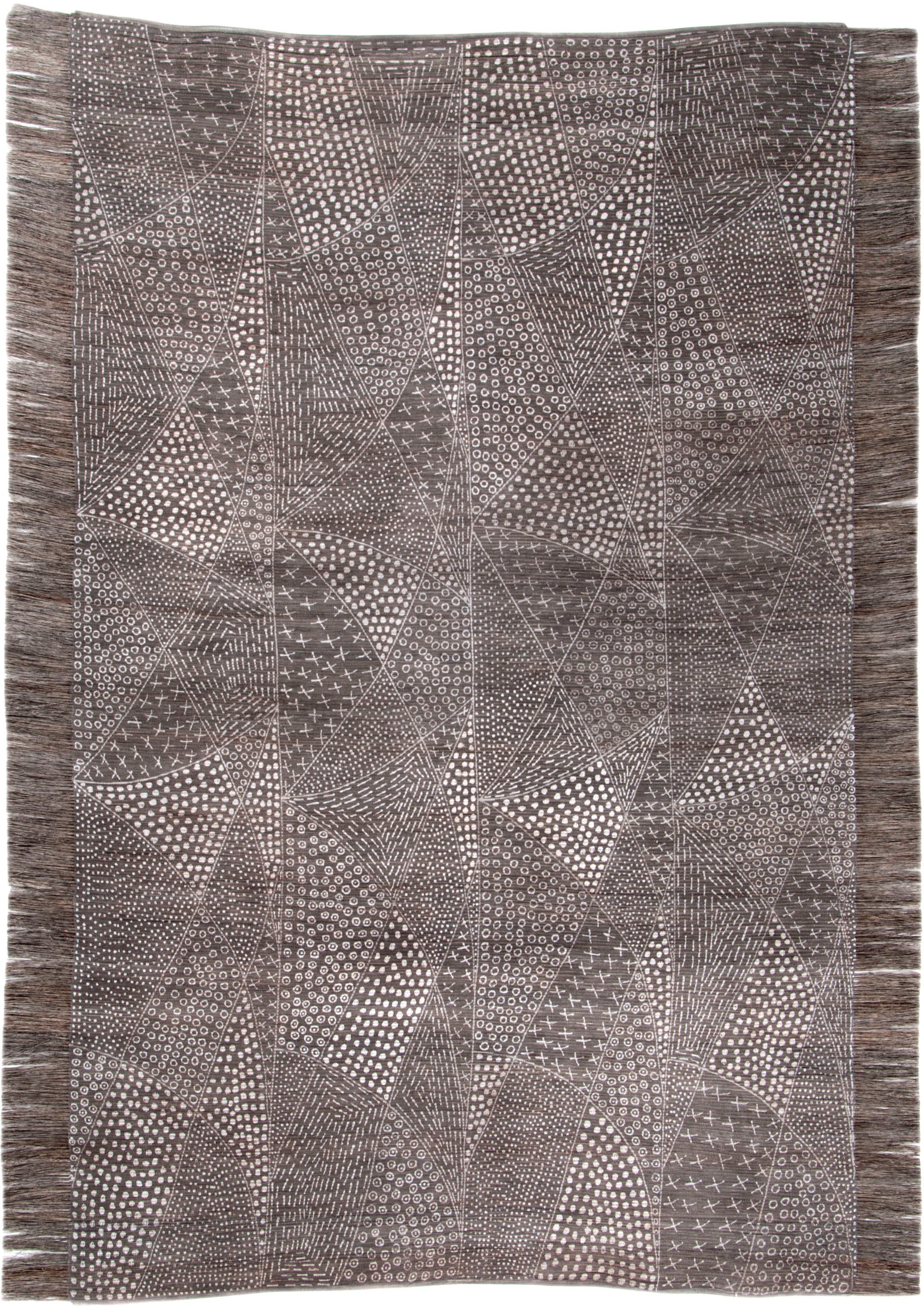 Image of DIE HAUSKUNST Teppich »Chiya Tiama 2«, rechteckig, 4 mm Höhe, Flachgewebe, handgewebt, mit Fransen, ideal im Wohnzimmer & Schlafzimmer bei Ackermann Versand Schweiz