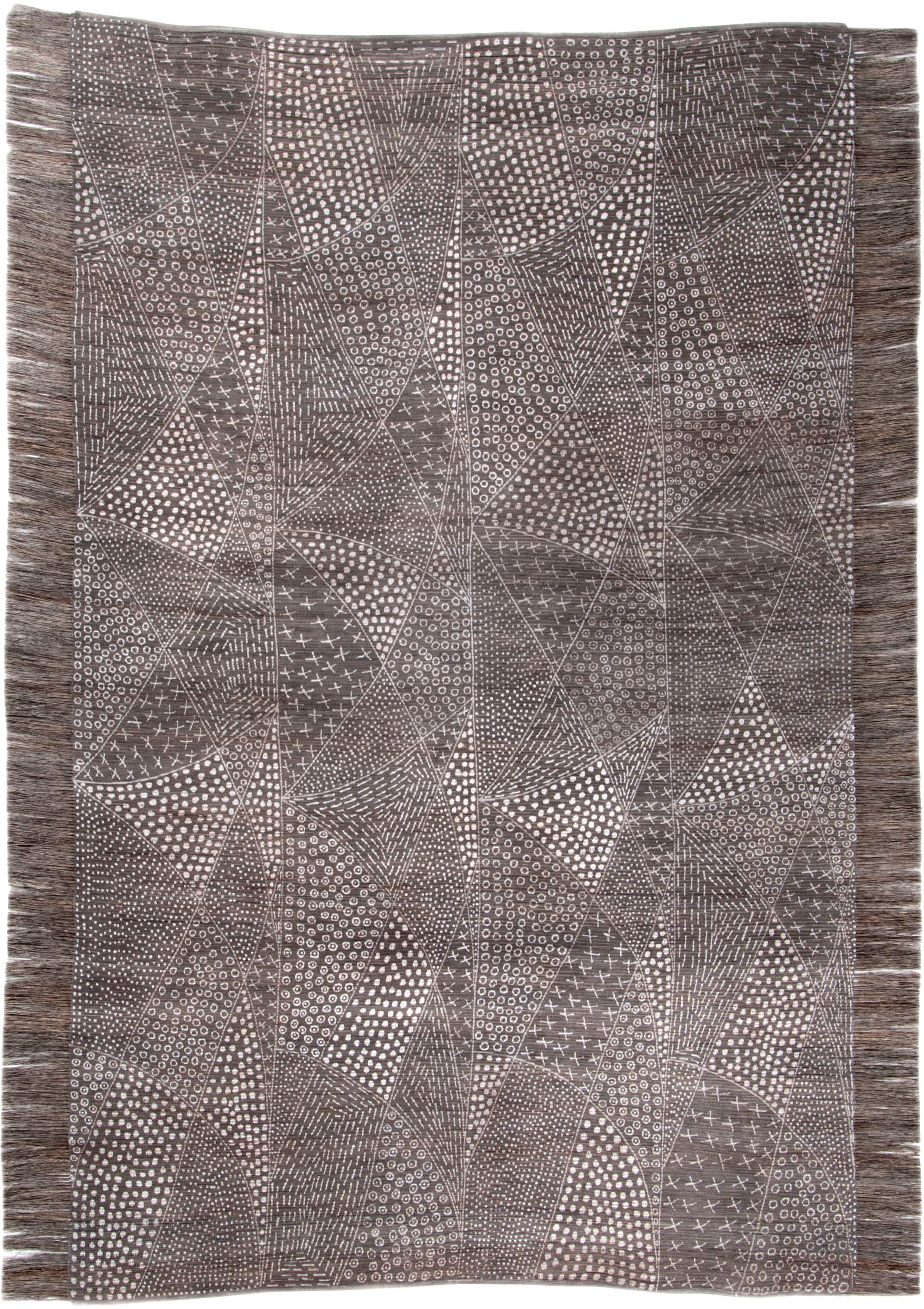 Image of DIE HAUSKUNST Teppich "Chiya Tiama 2" rechteckig 4 mm Höhe Flachgewebe, handgewebt, mit Fransen