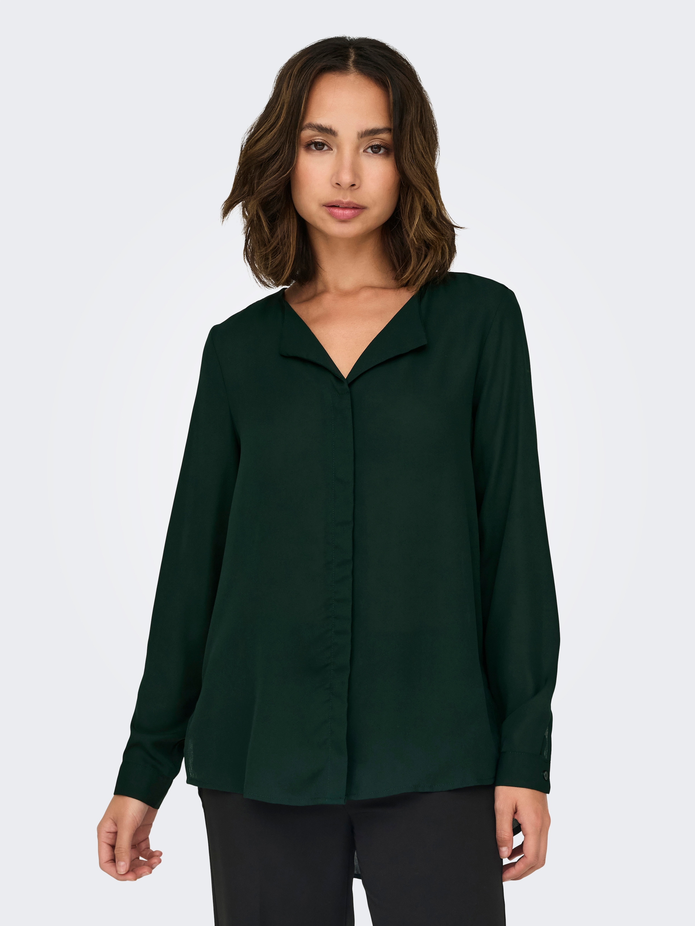 ONLY Shirtbluse »ONLTIANA LIFE L/S LOOSE SHIRT NOOS PTM«