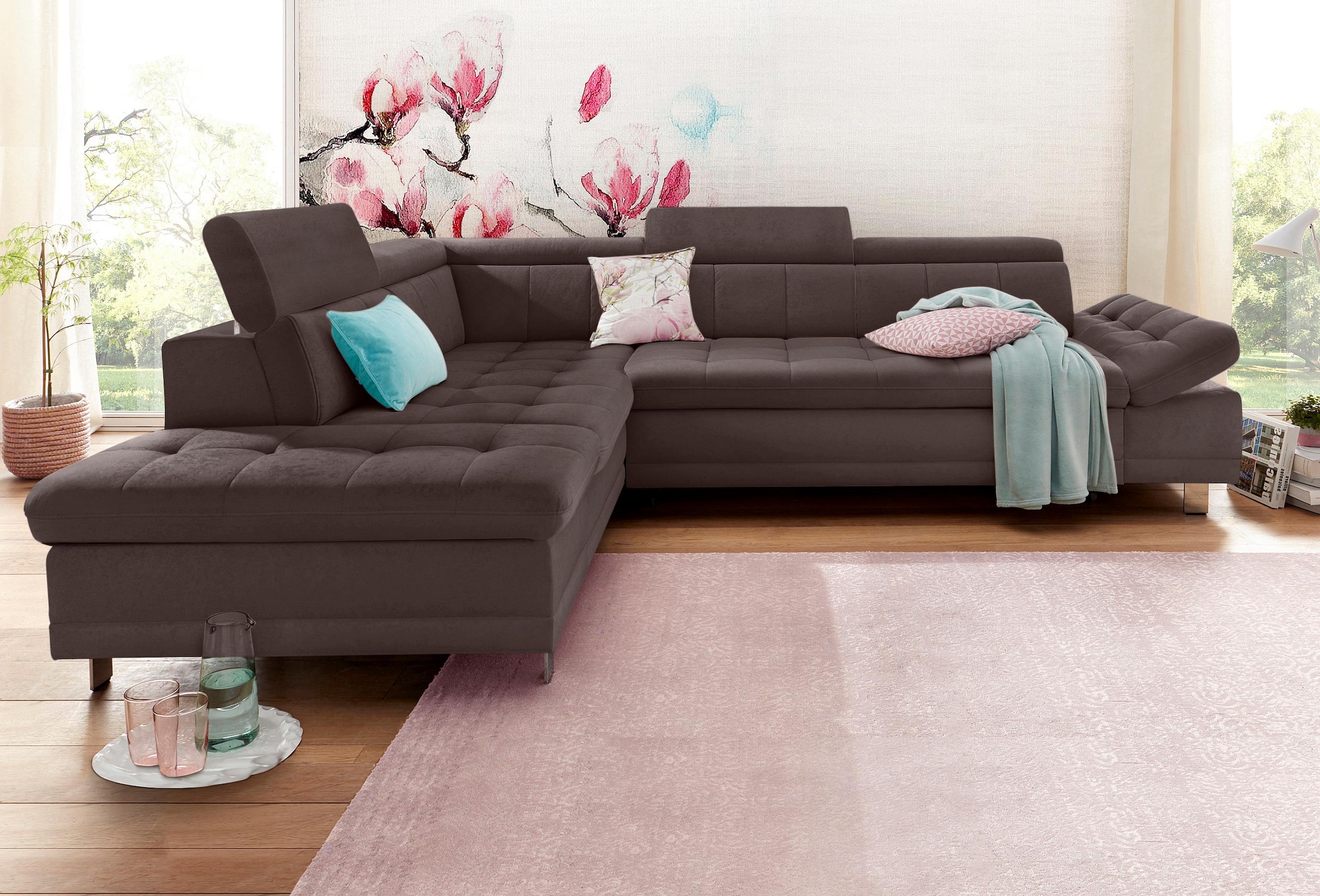 Image of sit&more Ecksofa "Limit L-Form" wahlweise mit Schlaffunktion und Bettkasten