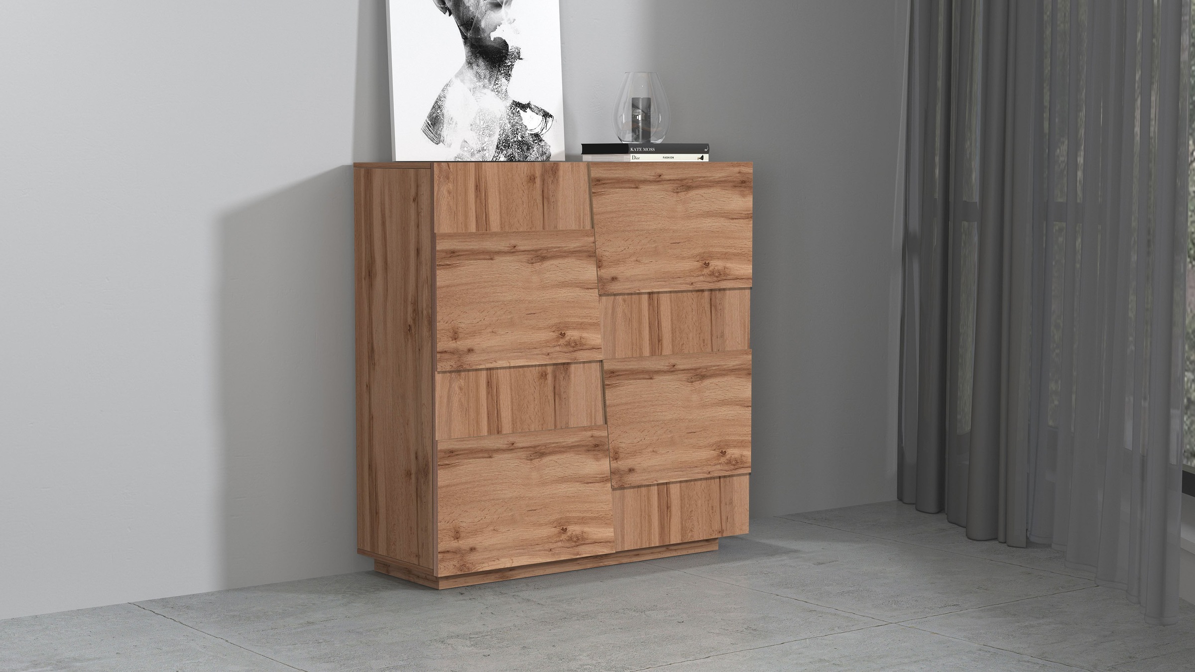 INOSIGN Highboard »Pongo« 1 Stk. tlg.