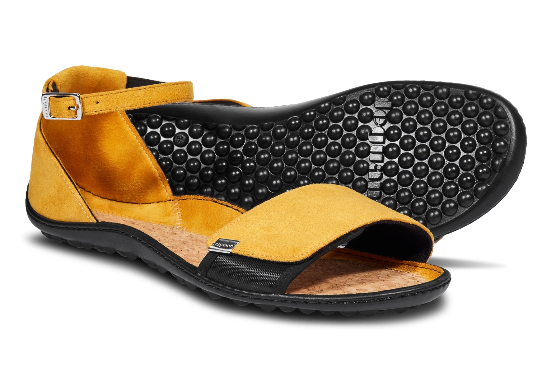 Leguano Barfussschuh, Sommerschuh, Sandale, Sandalette, mit praktischem Klettverschluss