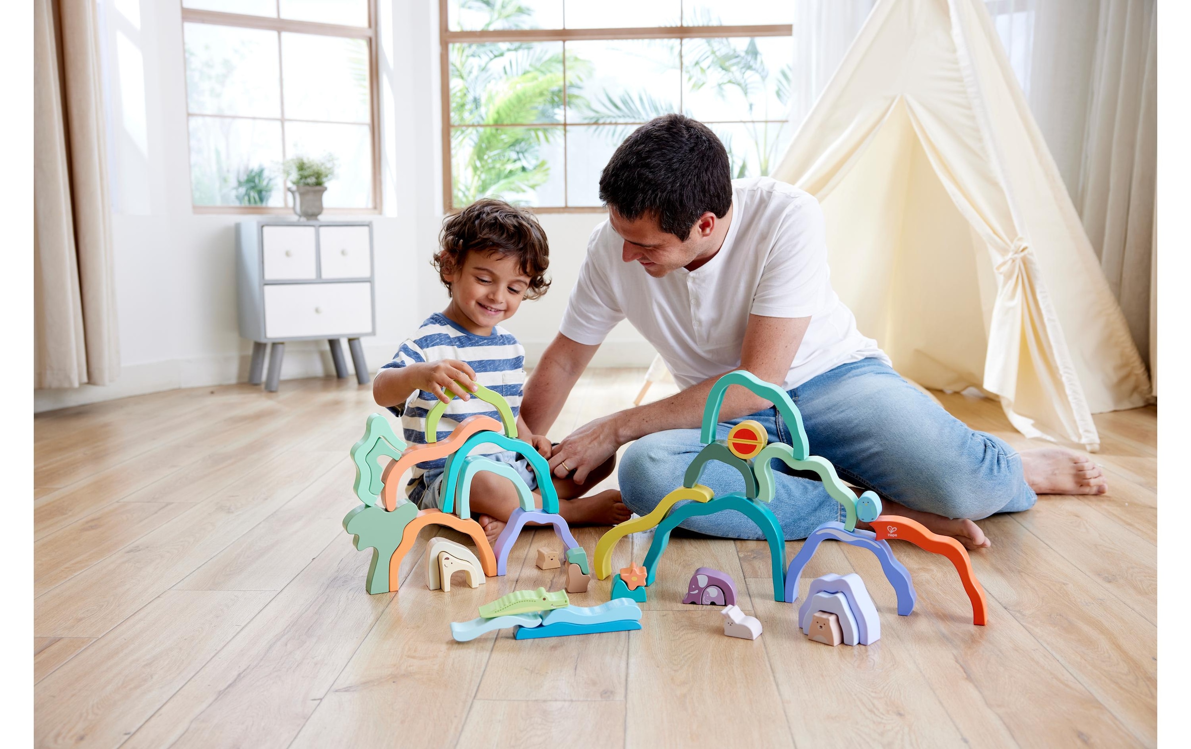 Hape Briques de jeu »Landschaft«