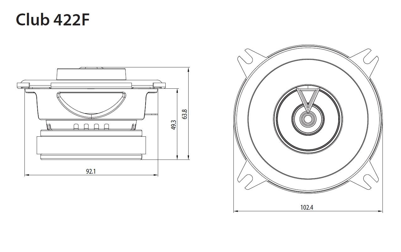 JBL Auto-Lautsprecher »2-Weg Paar Clu«