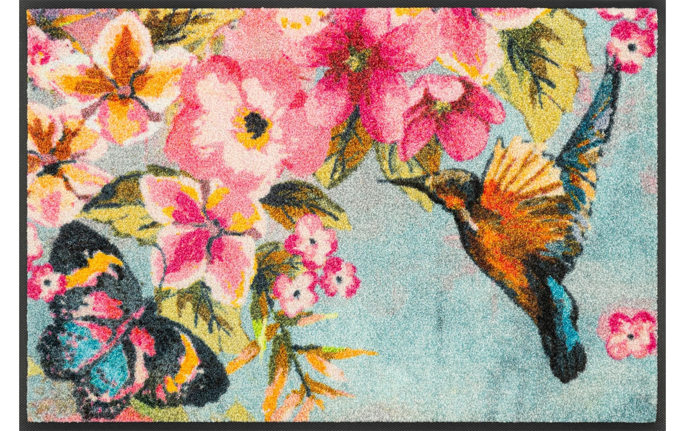 Image of wash+dry by Kleen-Tex Fussmatte "Bloomibri 50 cm x 75 cm"