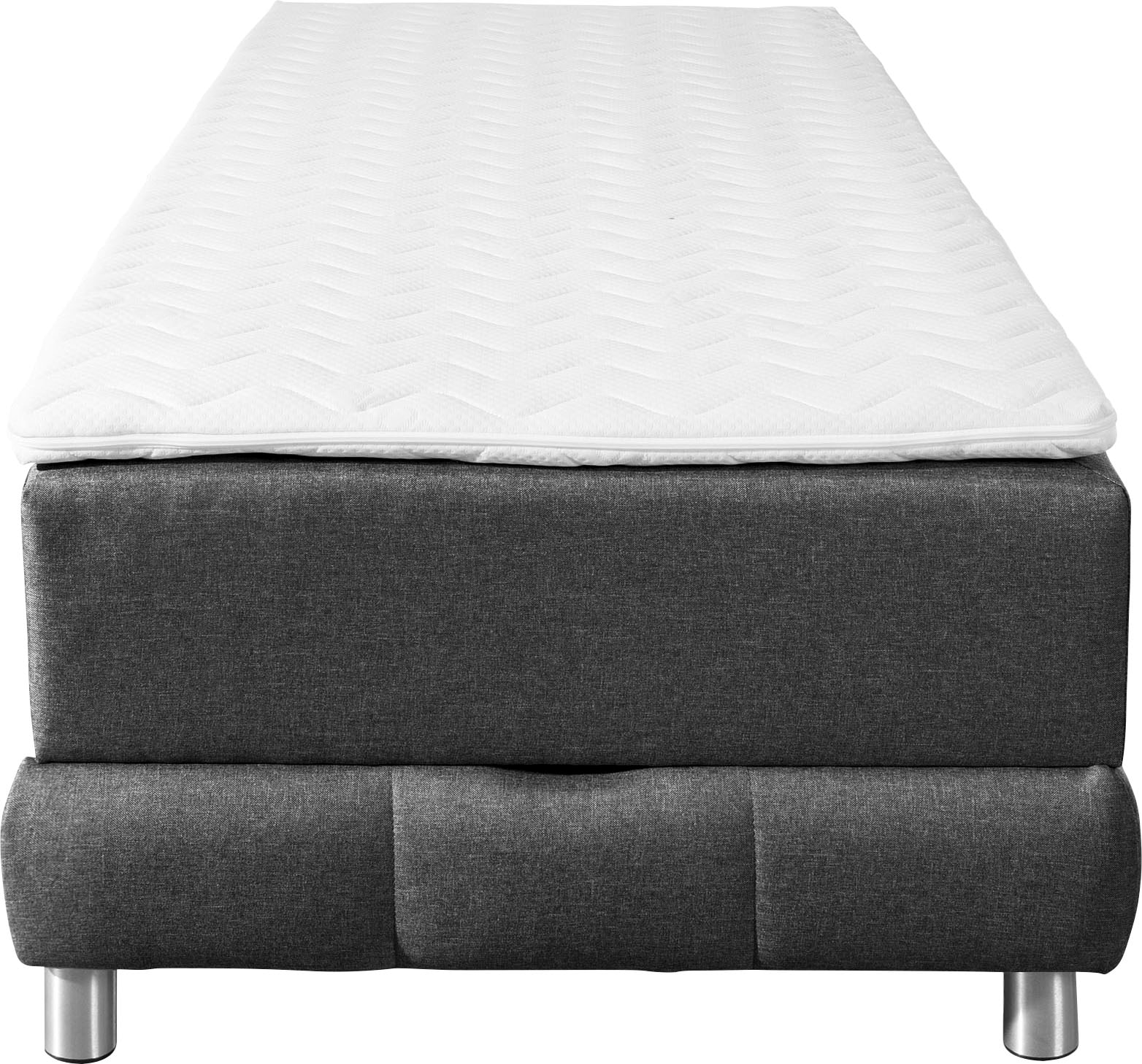 INOSIGN Boxspringbett »Vaasa« für Dachschrägen geeignet, inkl. Bettkasten und Topper