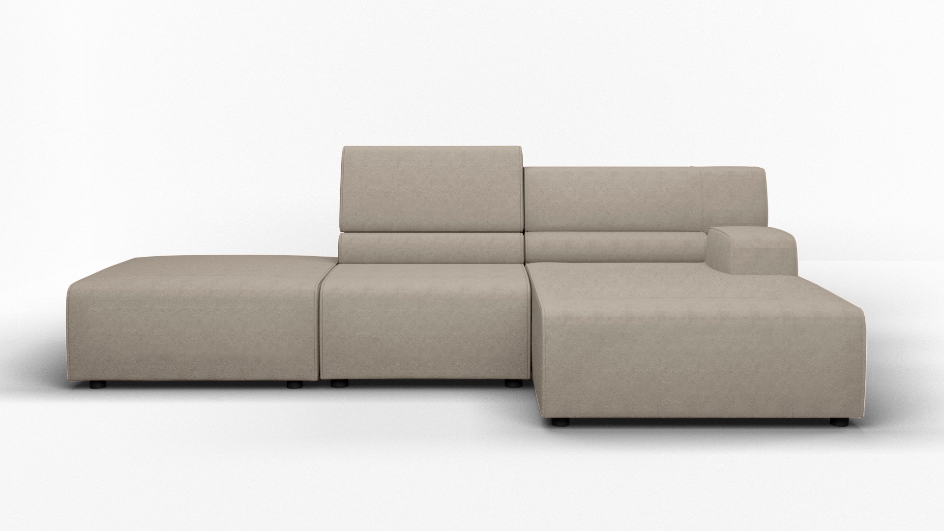 Ecksofa »Babouche, Designsofa mit aussergewöhnlichem Sitzkomfort zum Wohlfühlen«