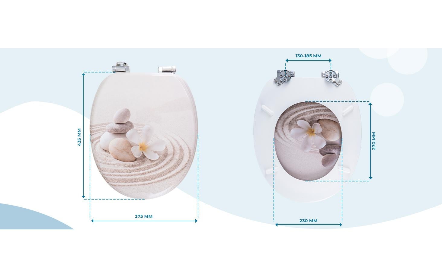   Siège de WC »Benkstein« Holzart: Bambus (China)