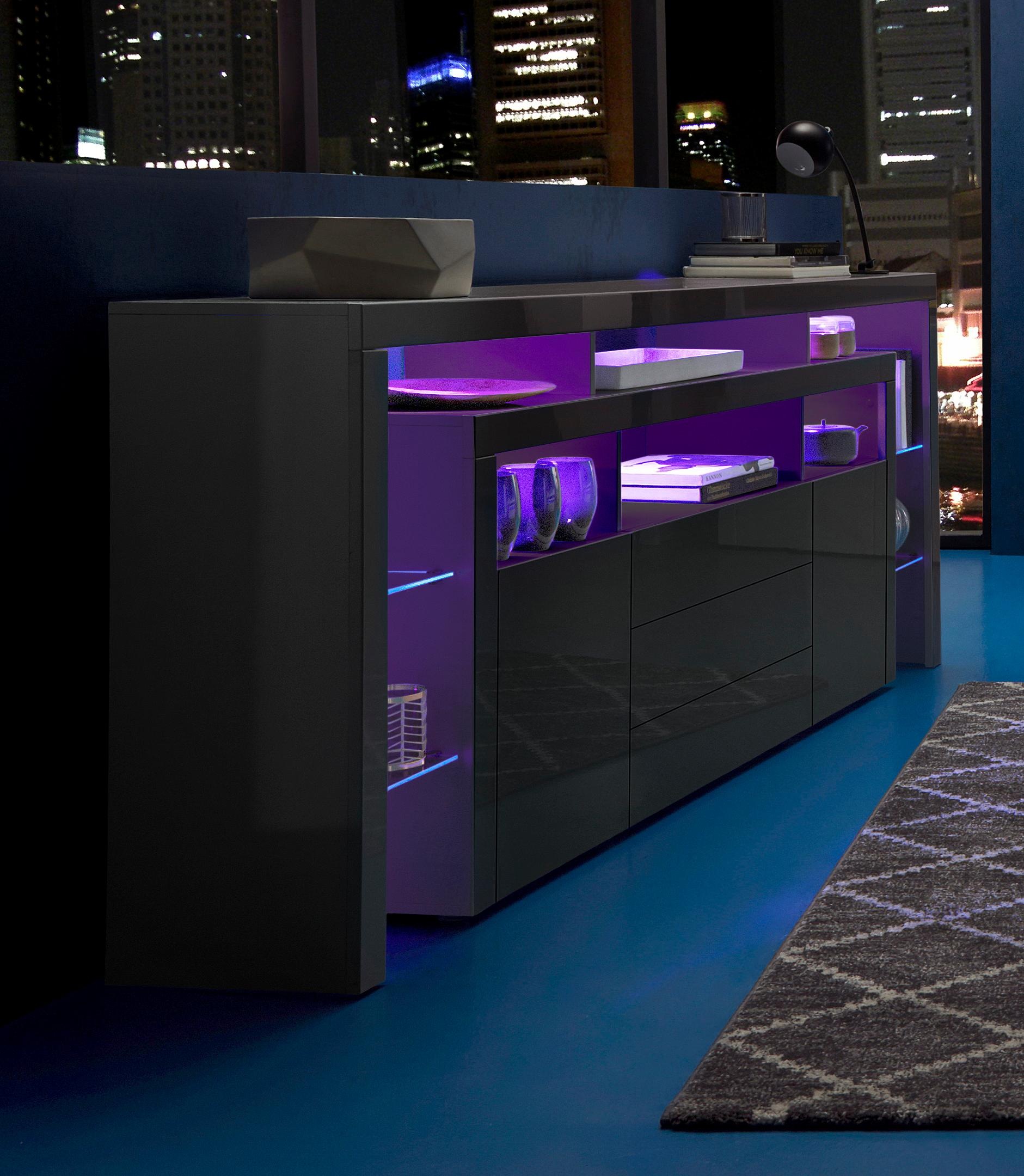 Image of borchardt Möbel Sideboard »Rosario«, Breite 220 cm bei Ackermann Versand Schweiz