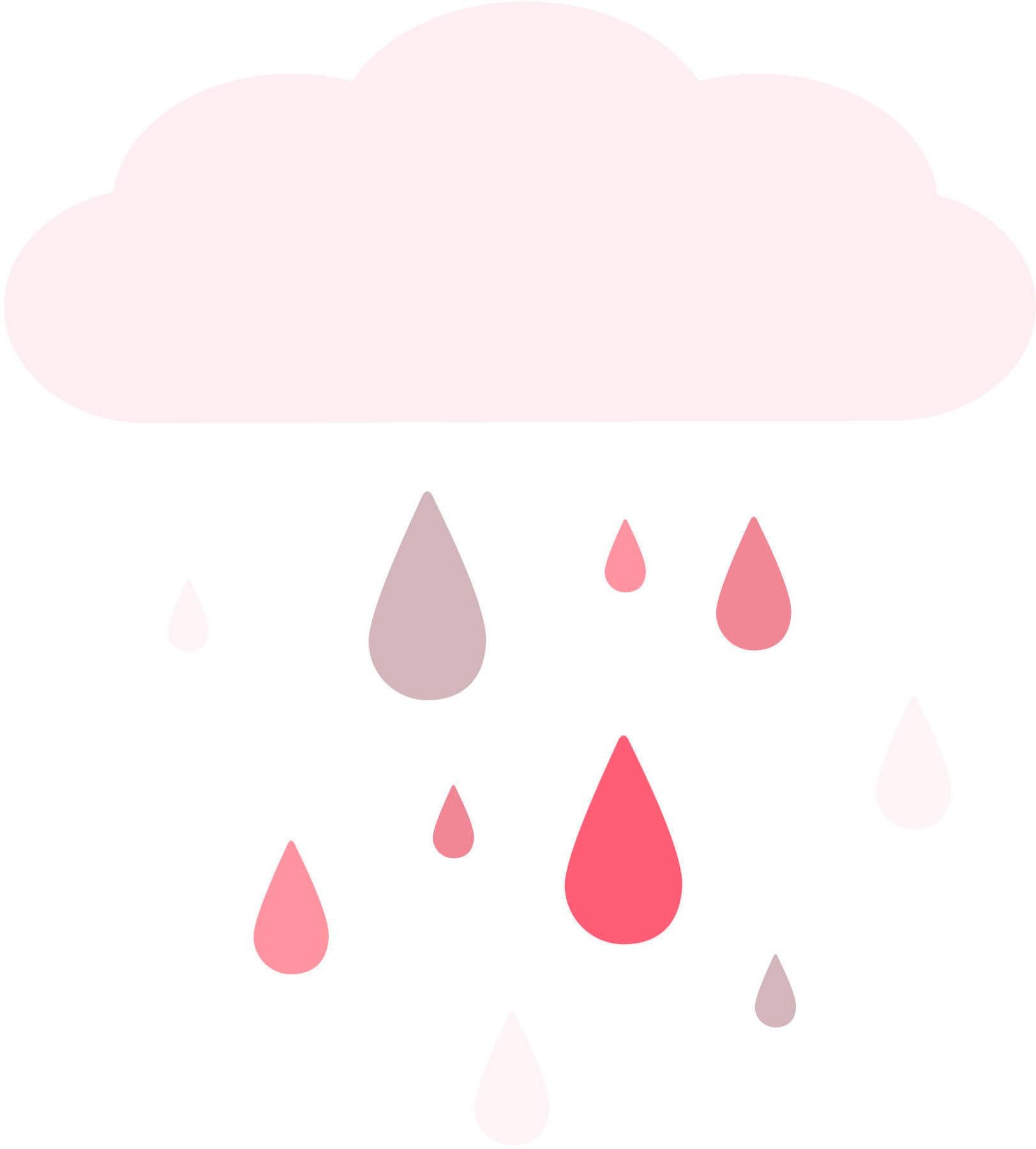 Image of Wall-Art Wandtattoo »Colourful drops girls« bei Ackermann Versand Schweiz