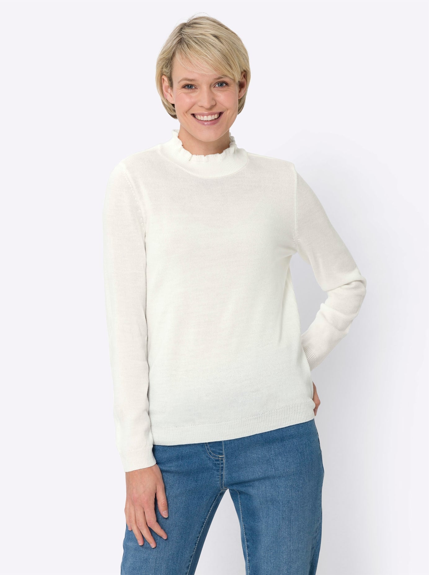 Classic Basics Stehkragenpullover »Stehkragen-Pullover«