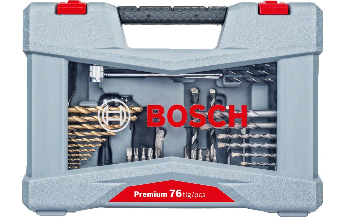 BOSCH Bohrer- und Bit-Set »Premium X-Line«, (76 tlg.)
