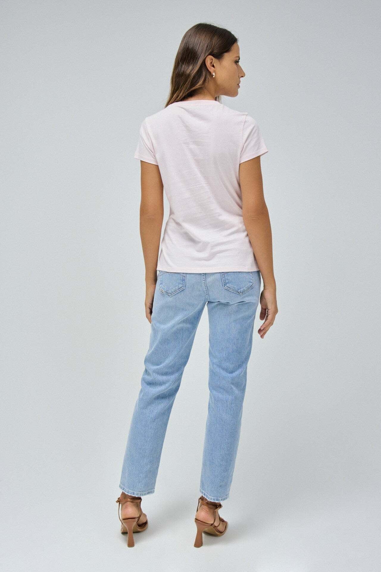 Salsa T-Shirt »Salsa Jeans T-Shirt Institutional Beaded Branding T-Shirt«