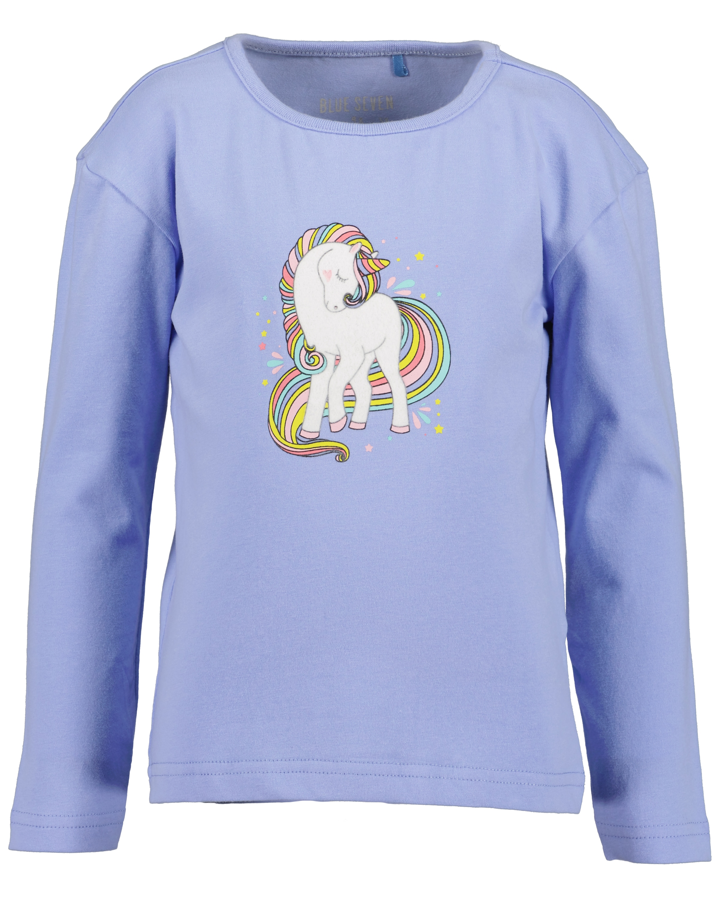 Blue Seven Langarmshirt, (Packung, 2 tlg.), mit süssen Einhorn-Motiven