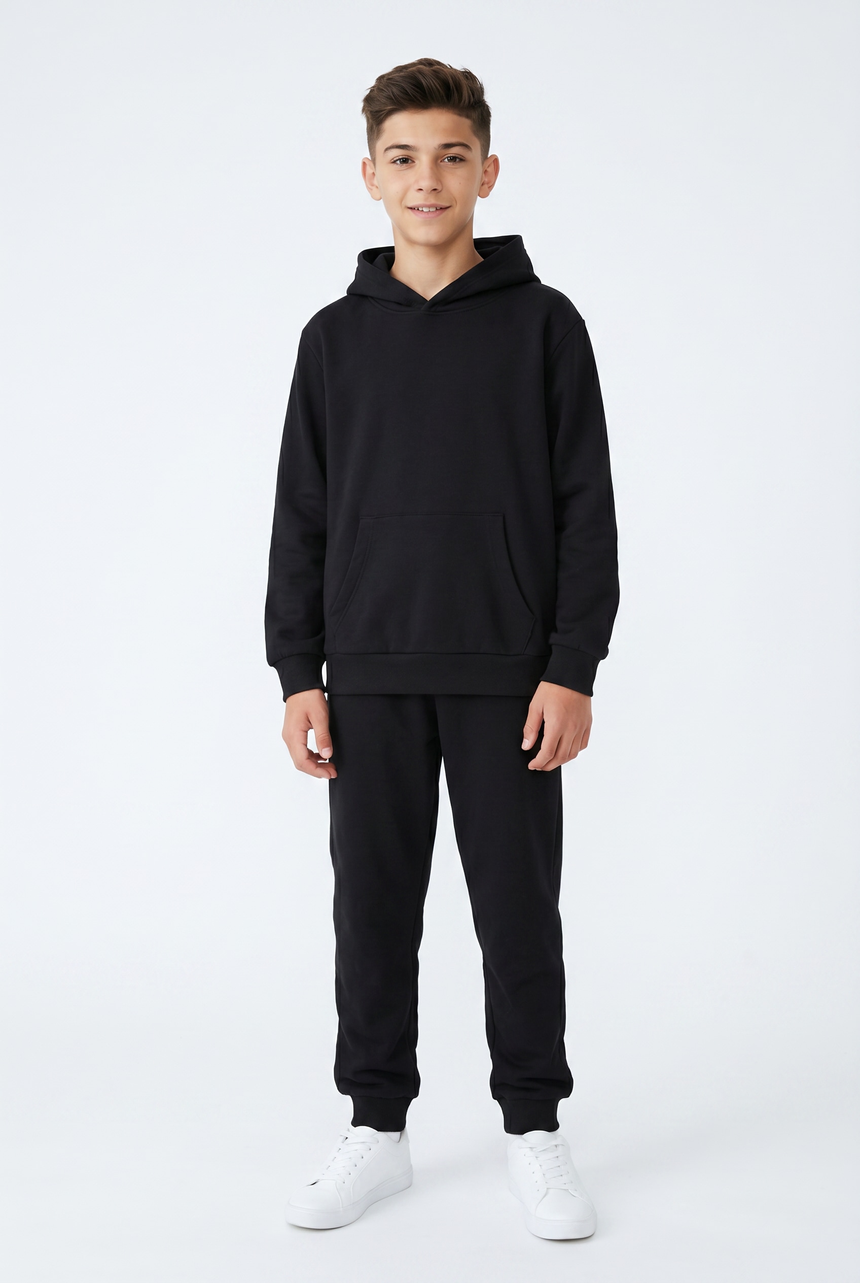 Image of Name It Jogginganzug "NKMVIAN SWEAT SET BRU NOOS" Set, 2 tlg. aus Baumwolle in Sweatware-Qualität, Basic Passform