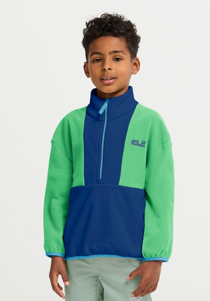 Jack Wolfskin Strickfleece-Pullover »COLORBLOCK TAUNUS HZ K«