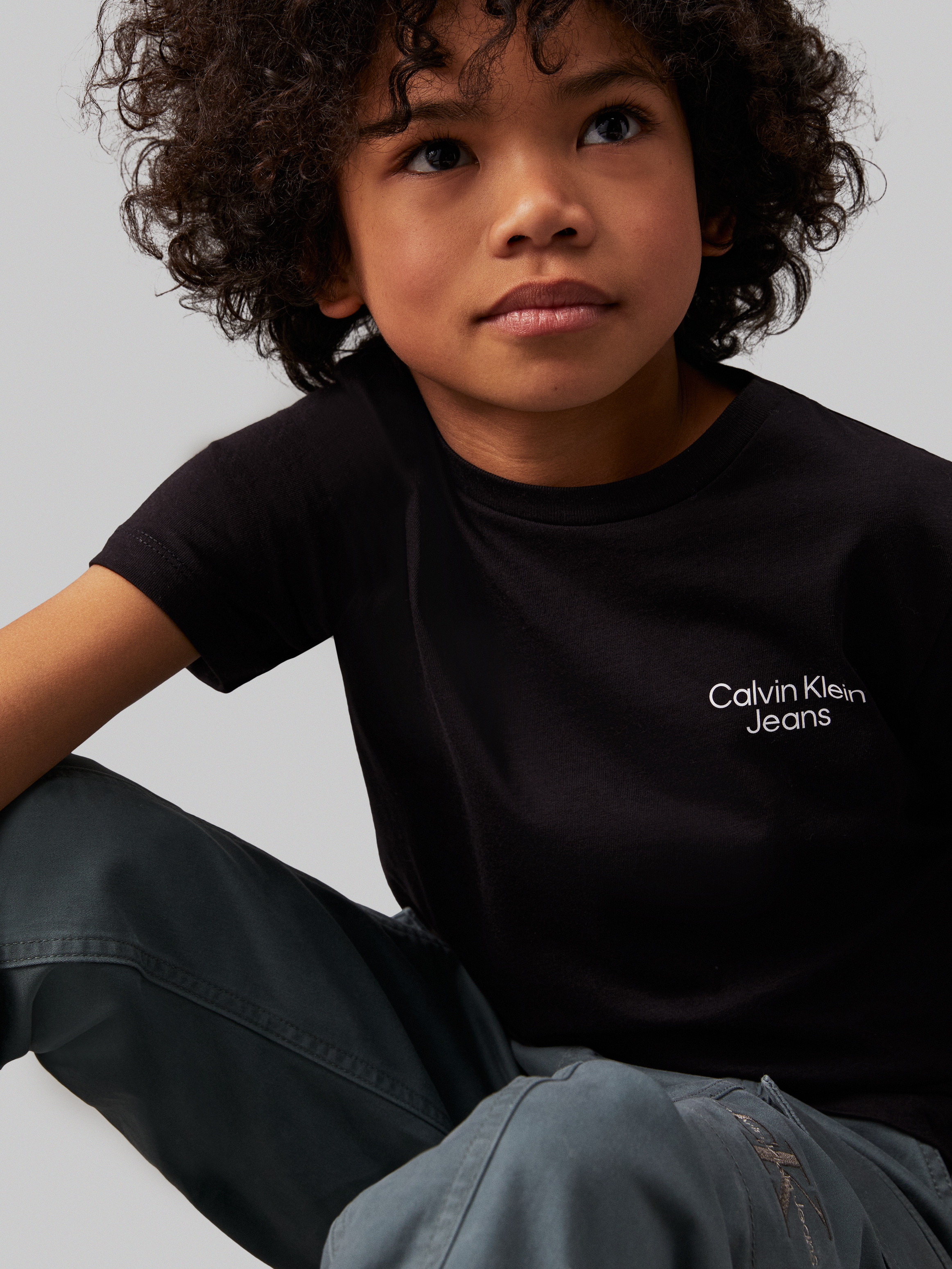 Calvin Klein Jeans T-Shirt »CKJ STACK LOGO T-SHIRT«, für Kinder bis 16 Jahre