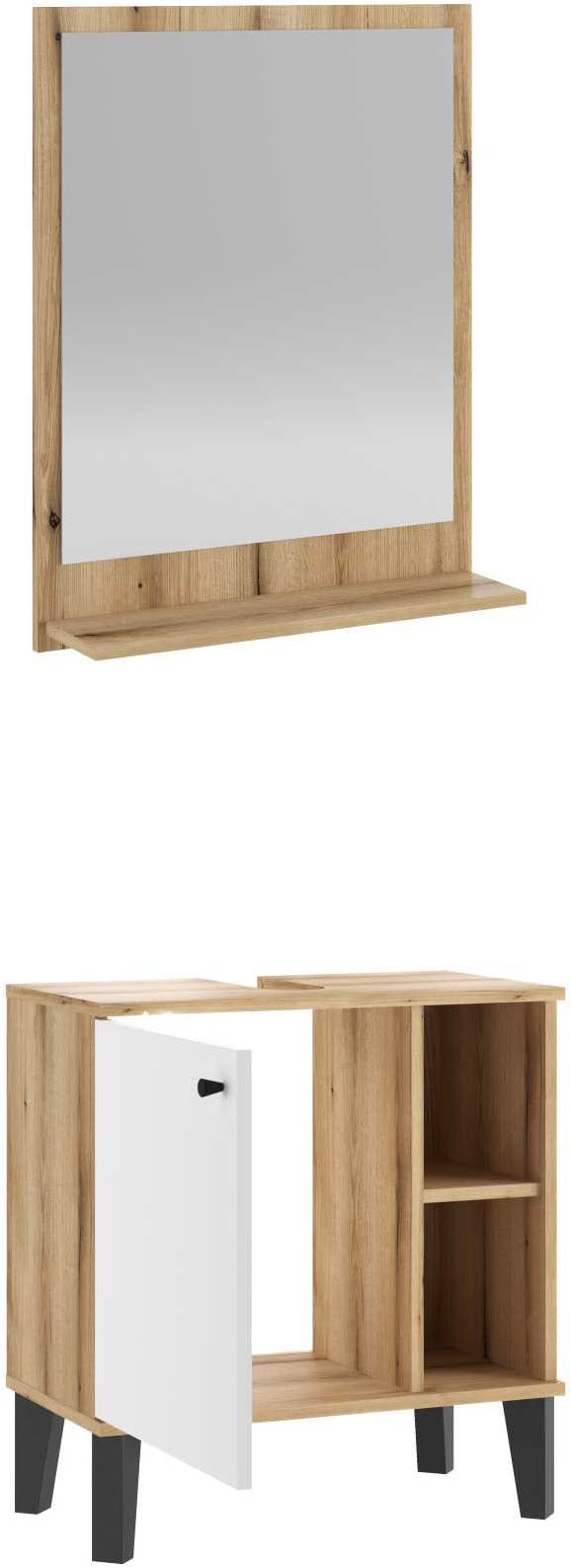 INOSIGN Badmöbel-Set »OSLO, Bad im skandinavischen Design« Set, 1 Stk. tlg.