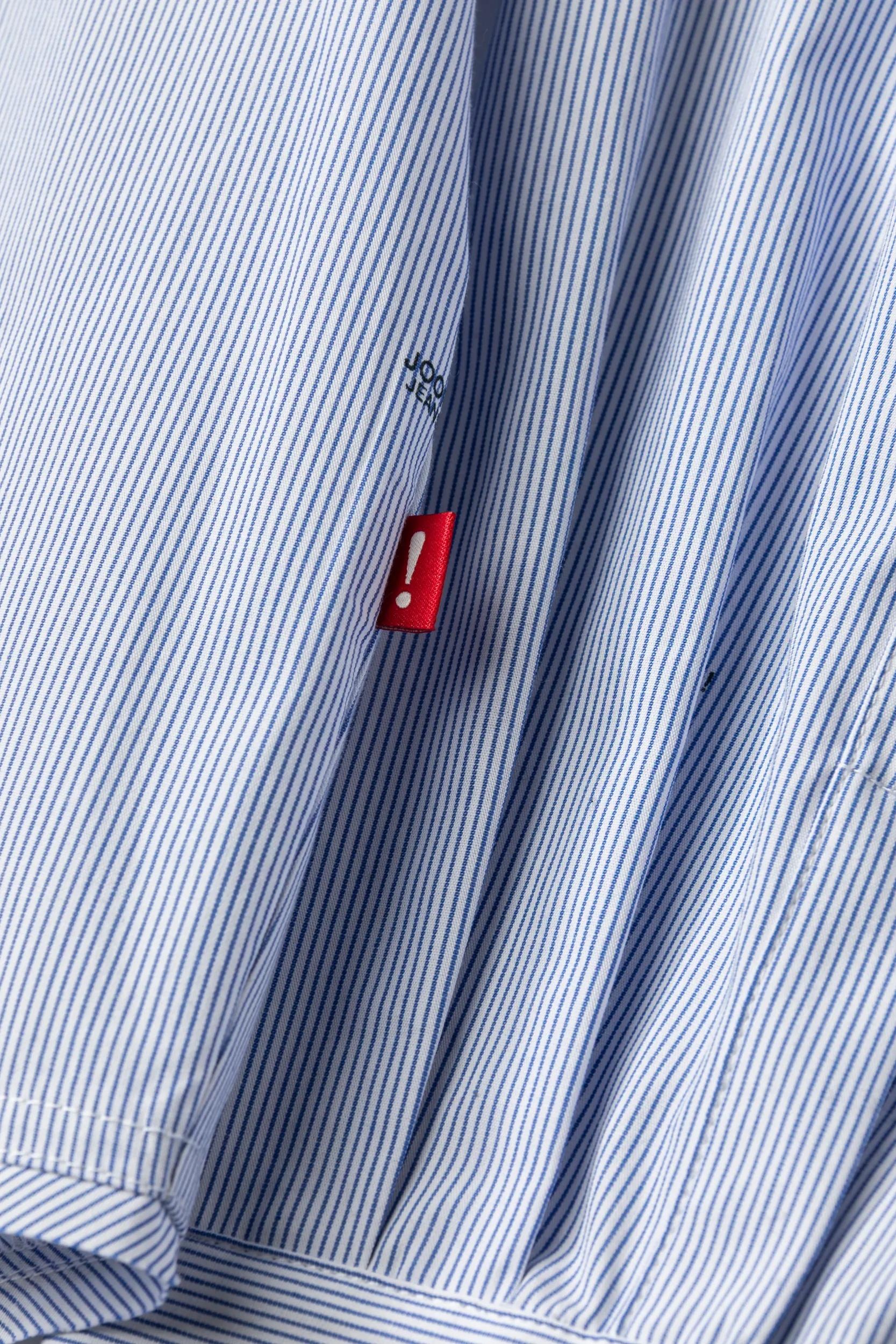 JOOP! Hemdbluse »Blakely« mit Button-Down-Kragen, Logo-Prints