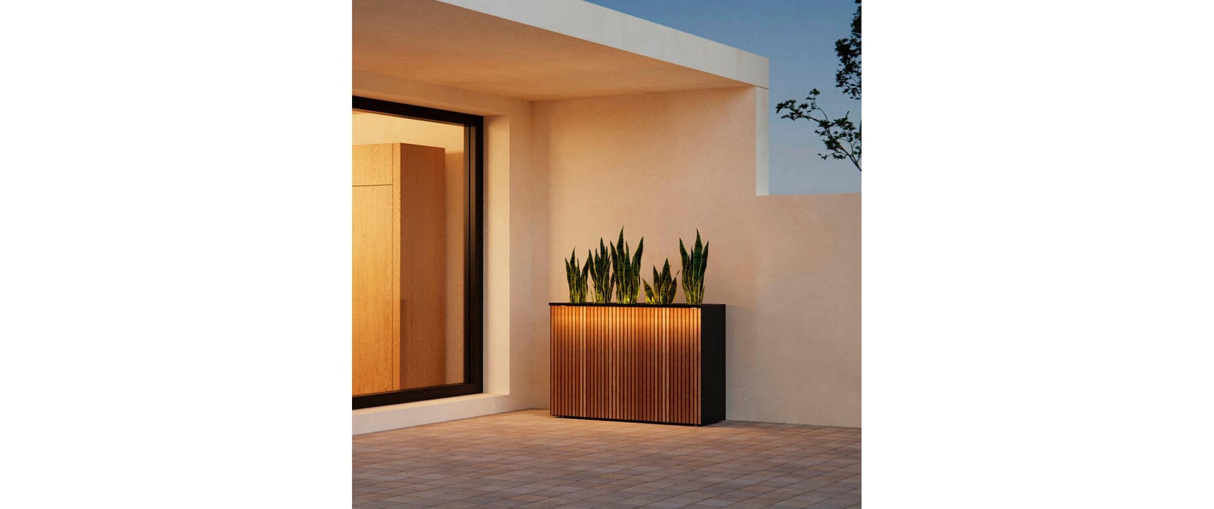 Herstera Garden Hochbeet »Deco Planter, 120 x 38 x 80 cm«