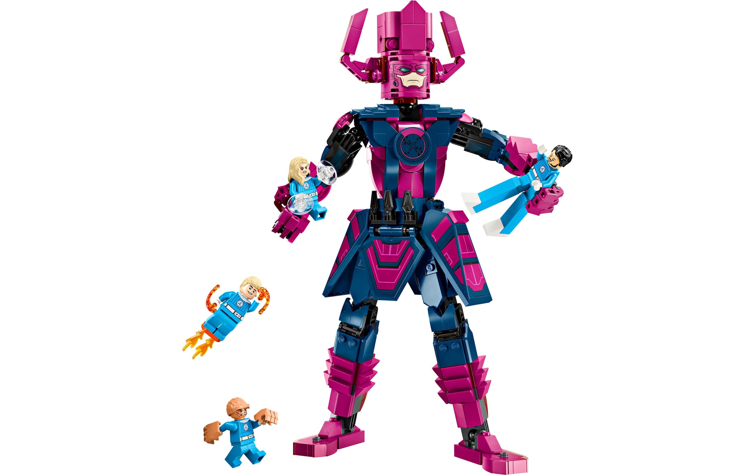 LEGO® Spielbausteine »Marvel Fantastic Four vs. Galactus Baufigur«, (427 St.)