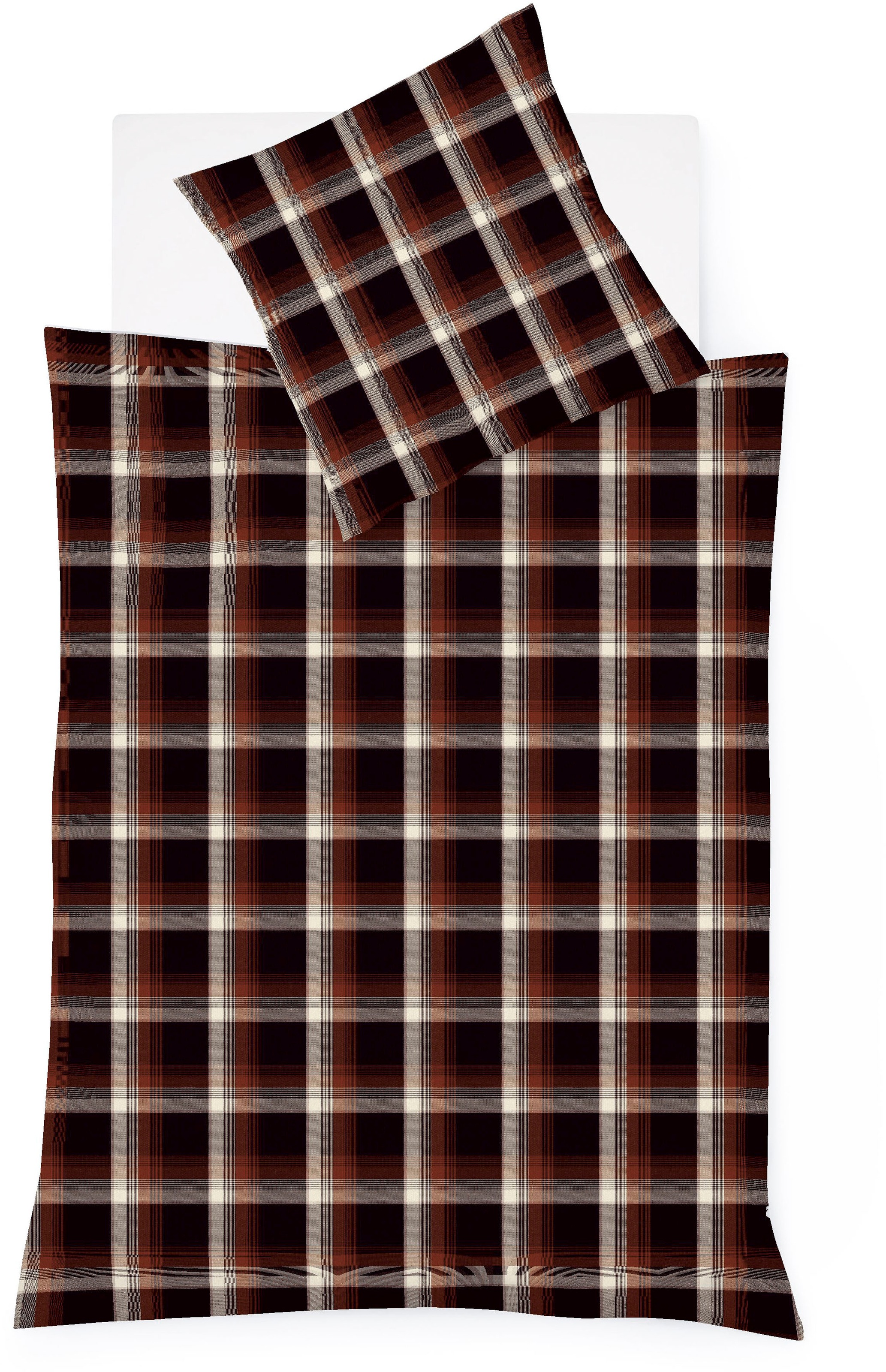 Image of fleuresse Bettwäsche "Lech 4308" 2 Stk. Edelflanell, Baumwolle, in Gr. 135x200, 155x220, 200x200cm