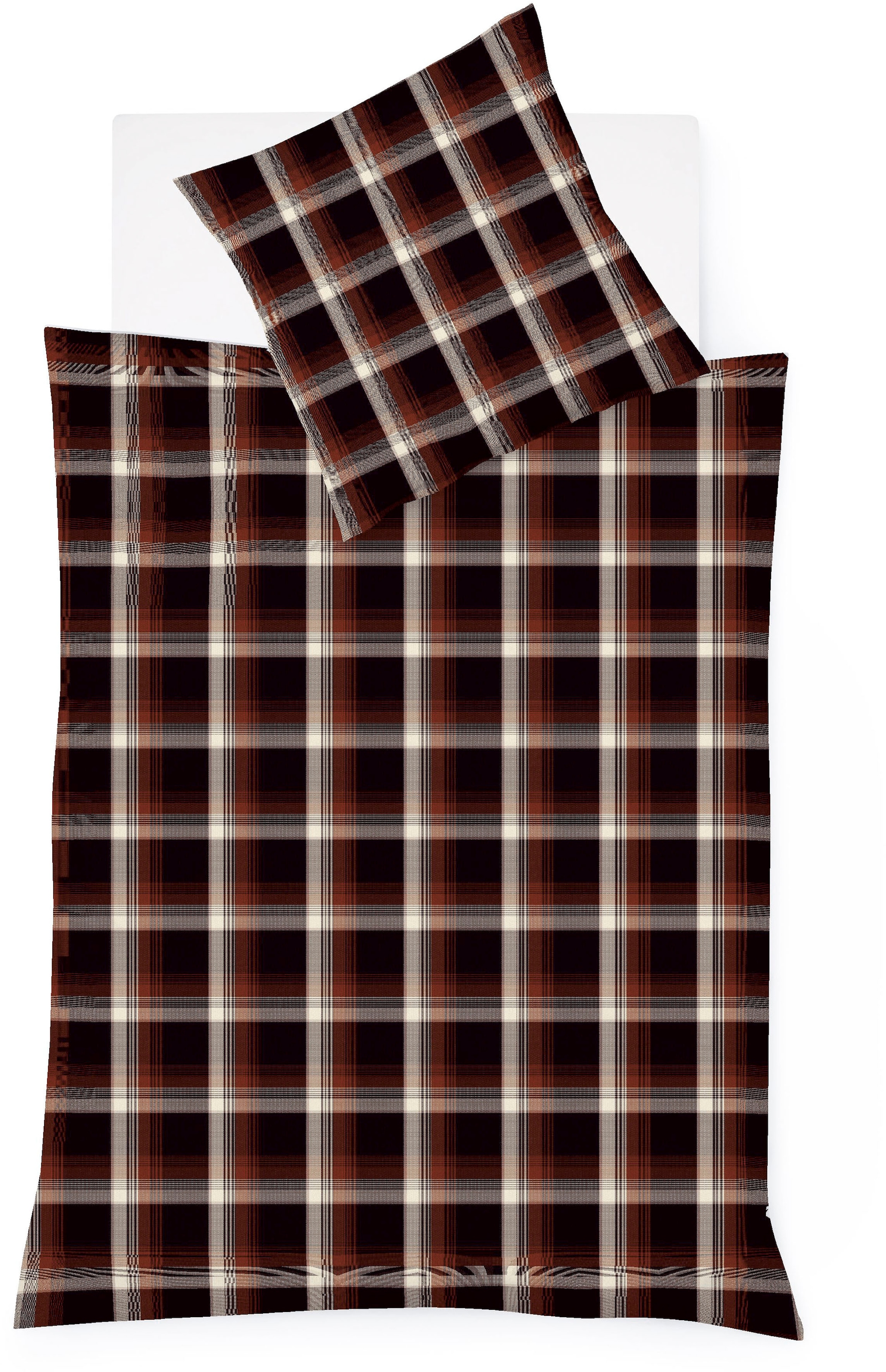 Image of fleuresse Bettwäsche "Lech 4308" 3 Stk. Edelflanell, Baumwolle, in Gr. 135x200, 155x220, 200x200cm