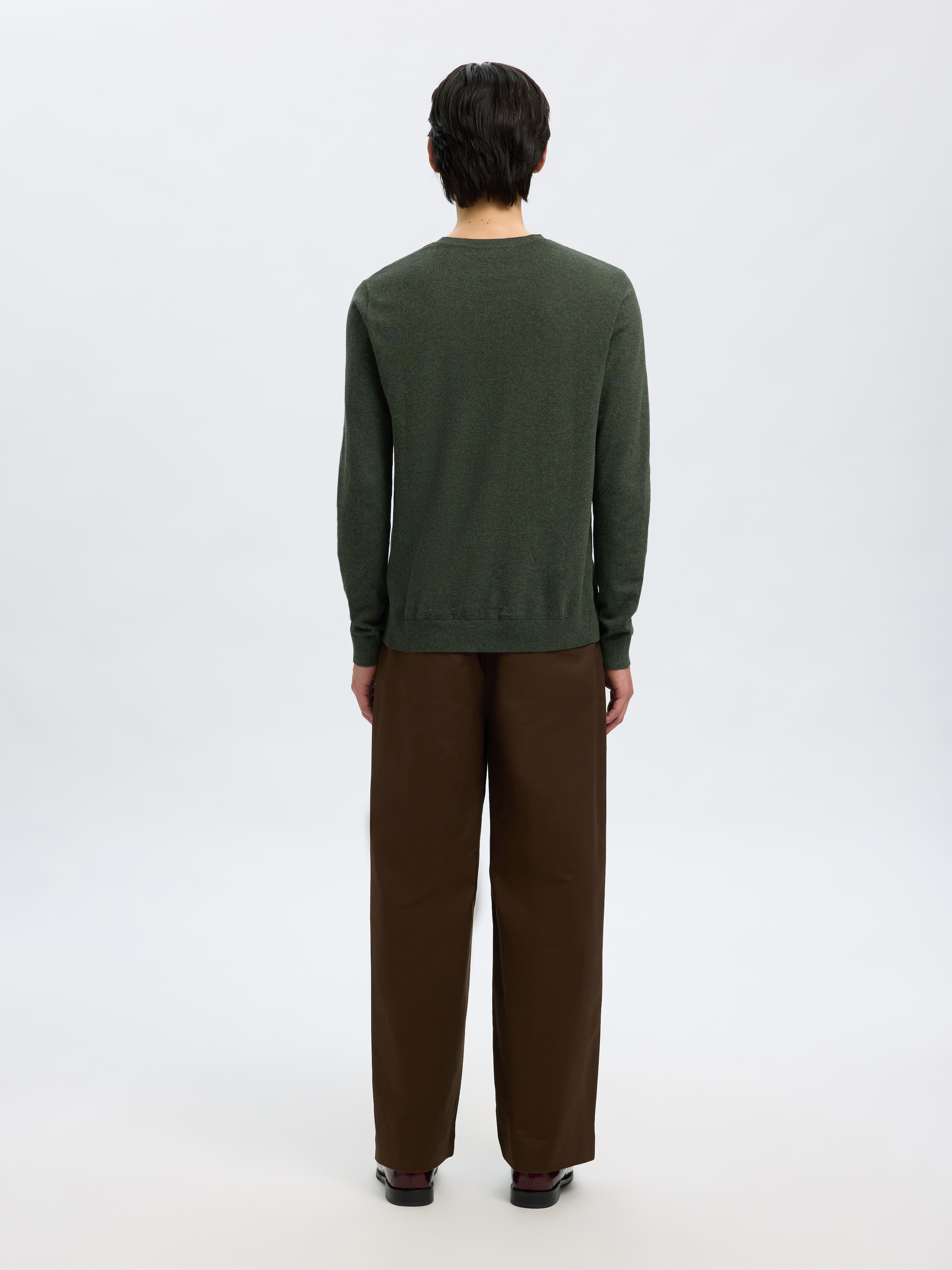 SELECTED »SLHBERG CREW NECK NOOS« Baumwolle, regular fit