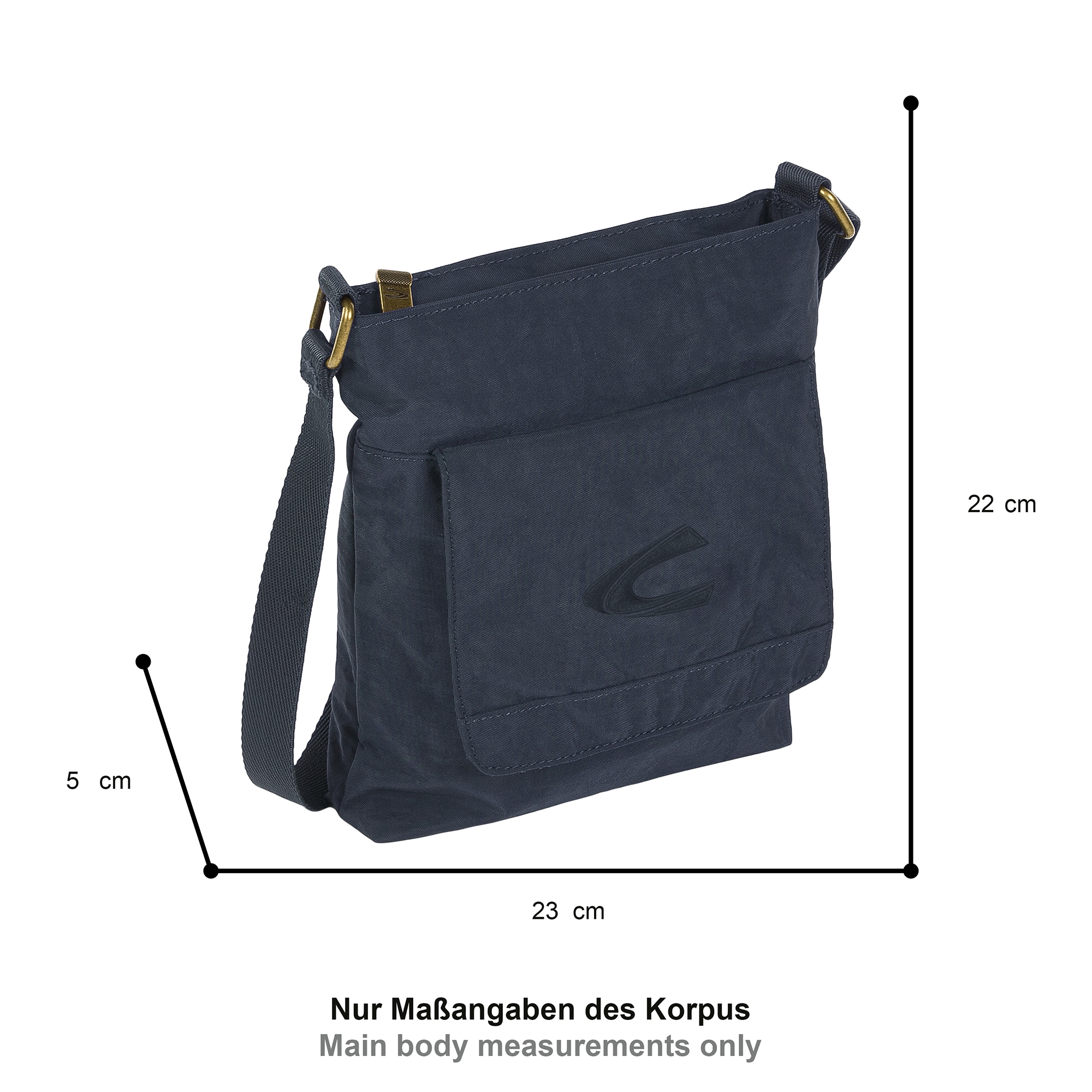 camel active Sac à bandoulière »Journey« aus leichtem robusten Nylon, funktional perfekt für alle Lebenslagen