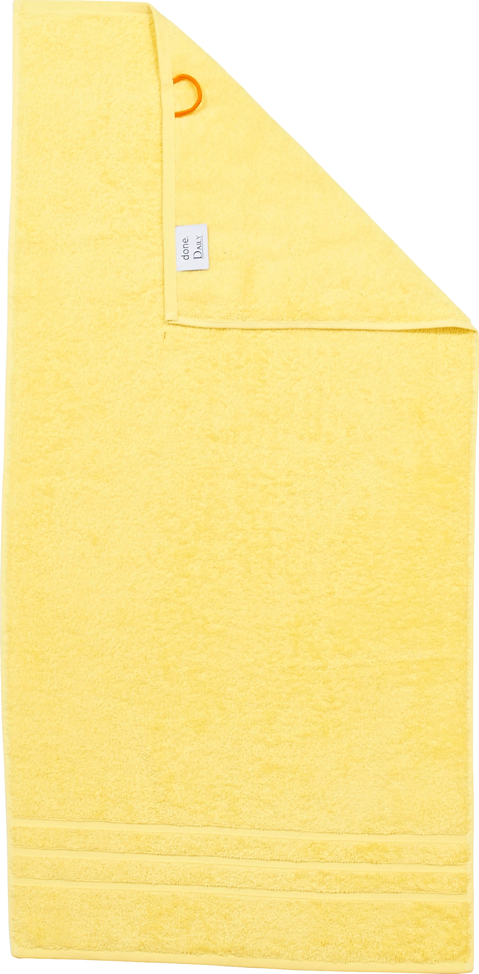 done.® Handtuch Set »Daily Uni« Uni Farben, saugfähiges Walkfrottier