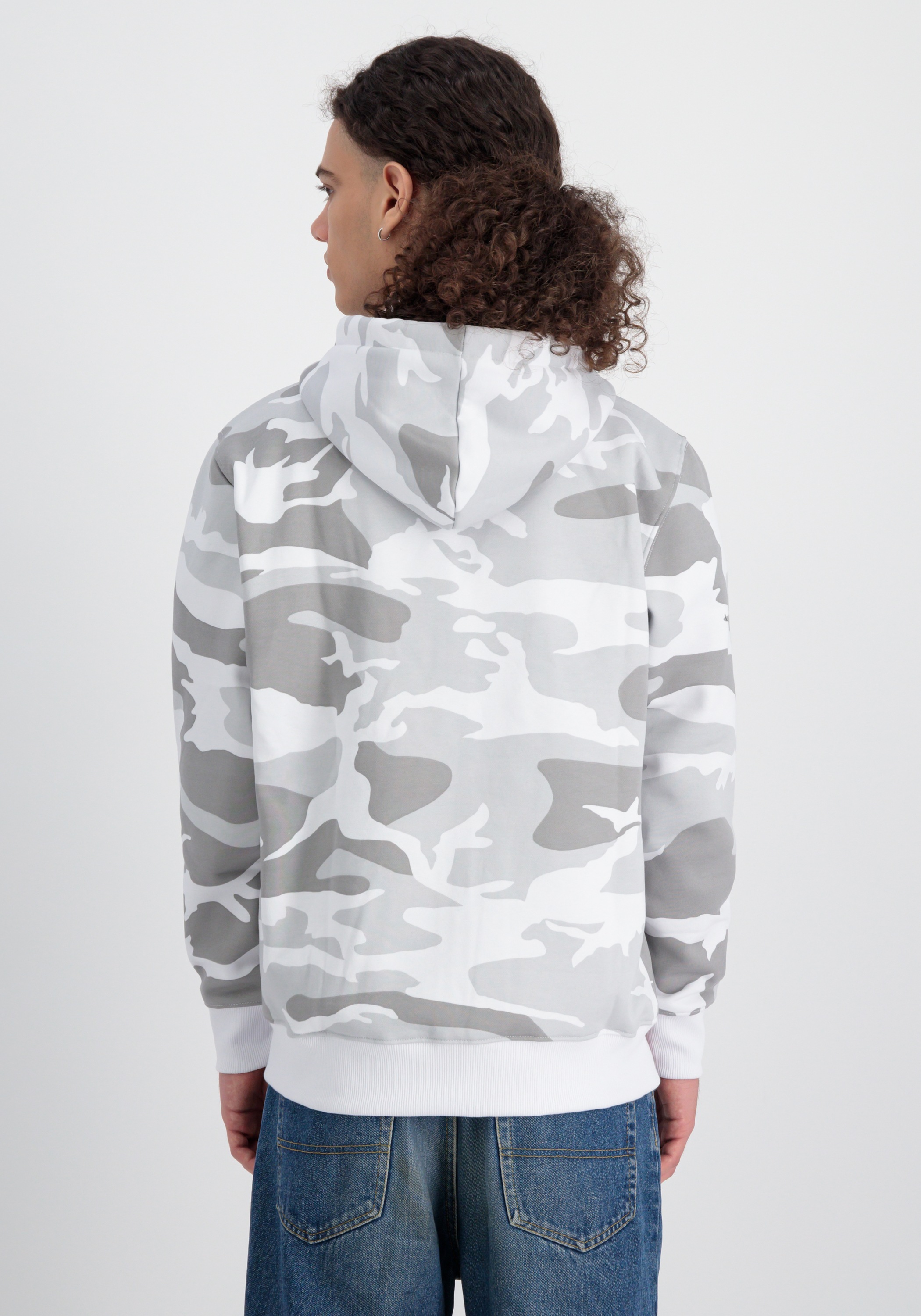 Alpha Industries Hoodie »Alpha Industries Men - Hoodies Basic Zip Hoodie Camo«