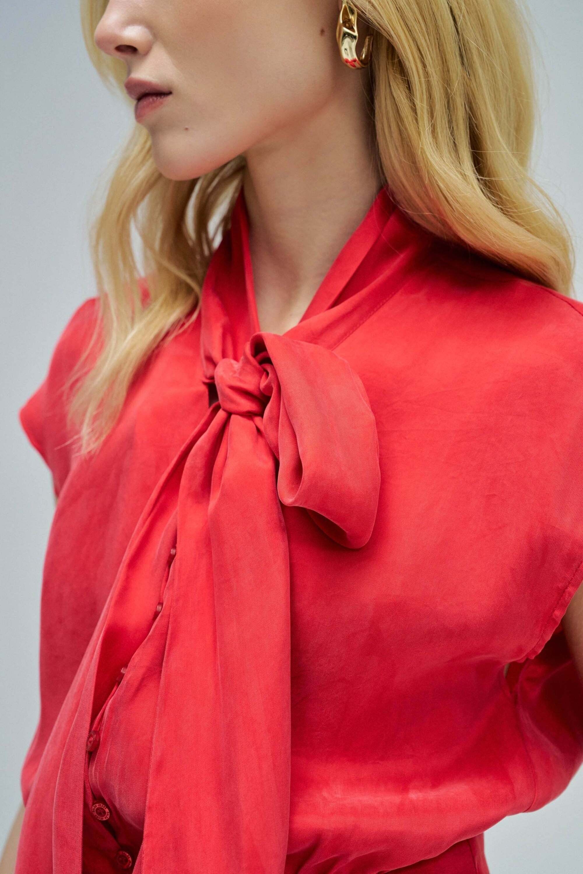 Salsa Kurzarmbluse »Salsa Jeans Kurzarmbluse Corset Blouse Style«