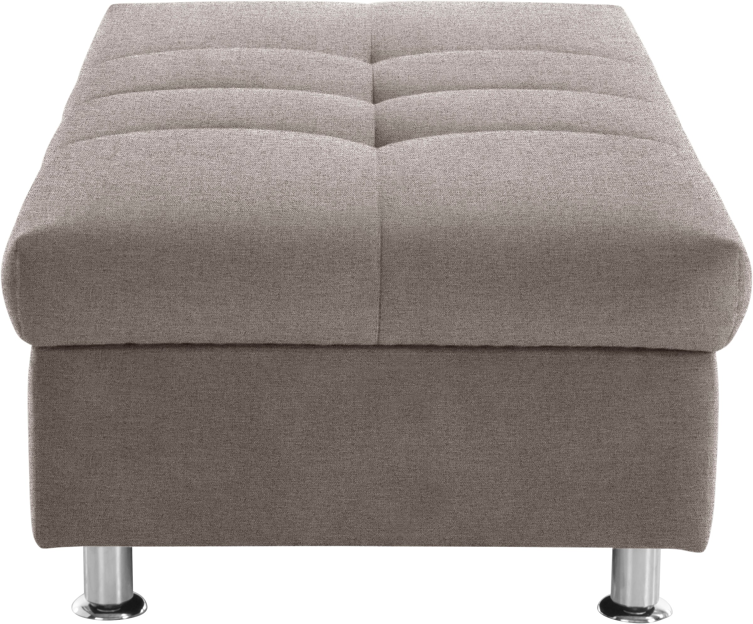 DOMO collection Stauraumhocker »Franzi«, mit grossem Stauraumfach