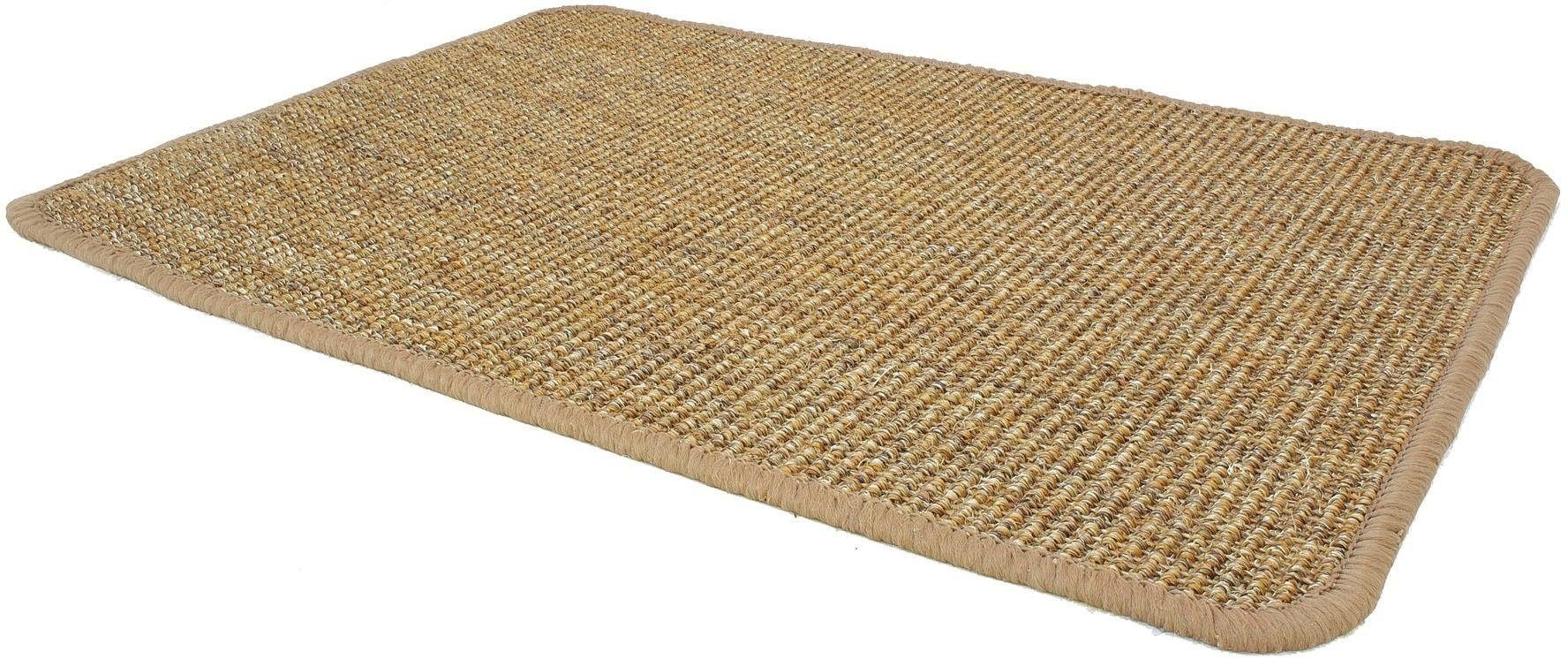 Sisalteppich »SISALLUX«, rechteckig, Obermaterial: 100% Sisal, ideal im Wohnzimmer &...