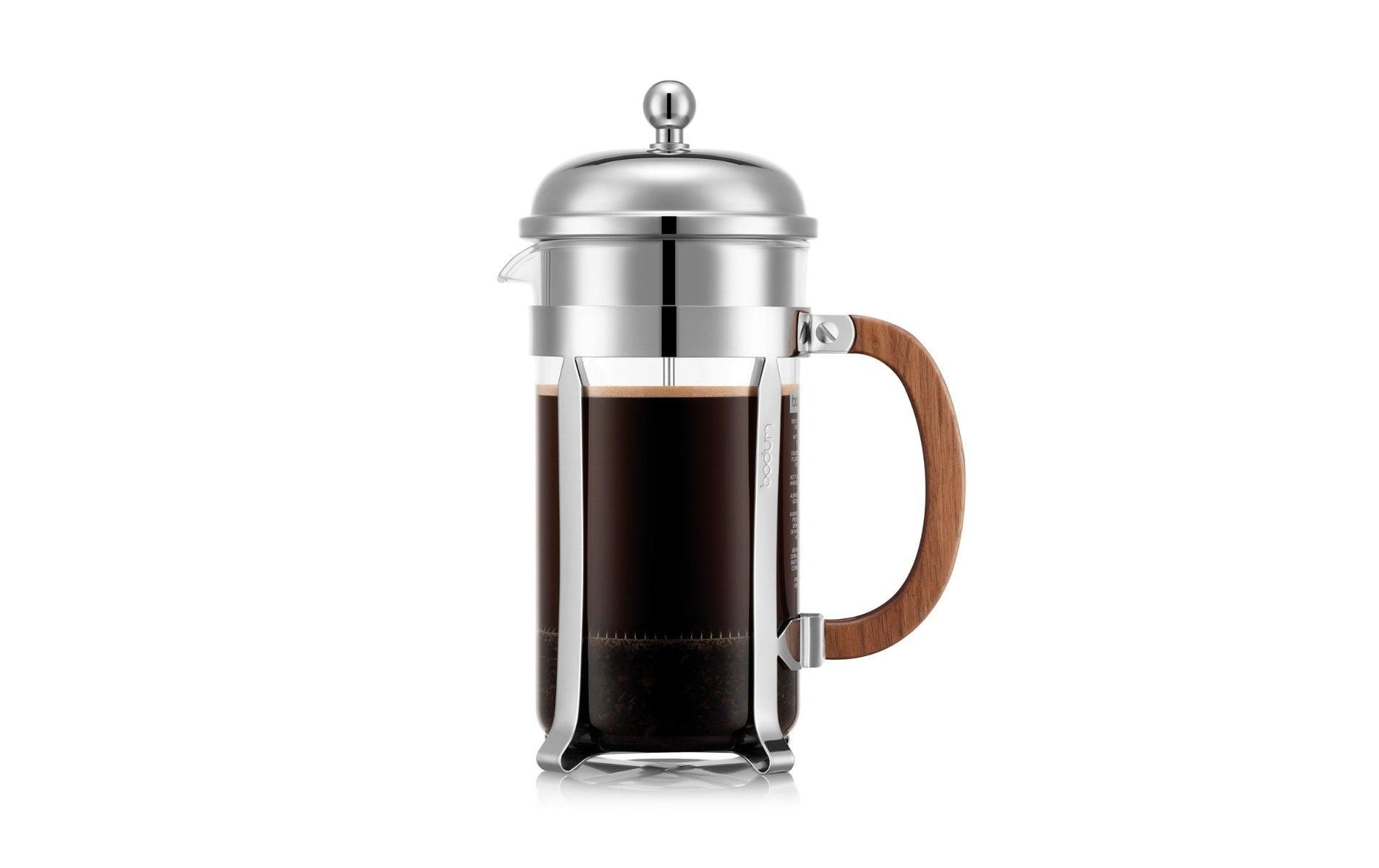 Bodum Kaffeebereiter »Chambord Verchromt, 1 l«, 1 l Kaffeekanne