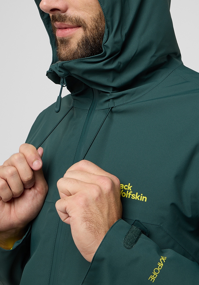 Jack Wolfskin Outdoorjacke »WISPER INS JKT M« mit Kapuze