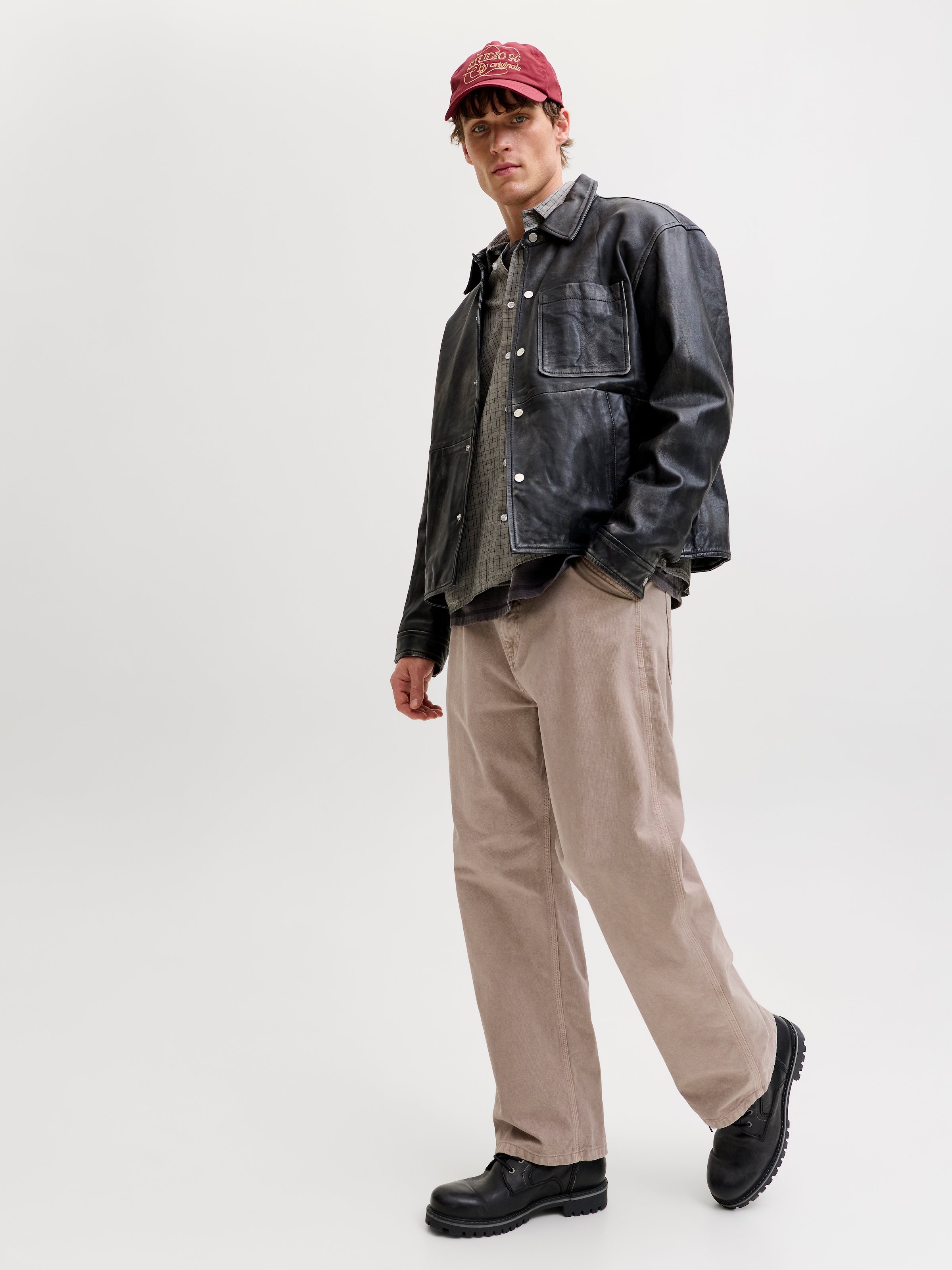 Jack & Jones Chinos »JPSTALEX RAYE WORKER PANTS SN«  mit Five-Pocket-Design