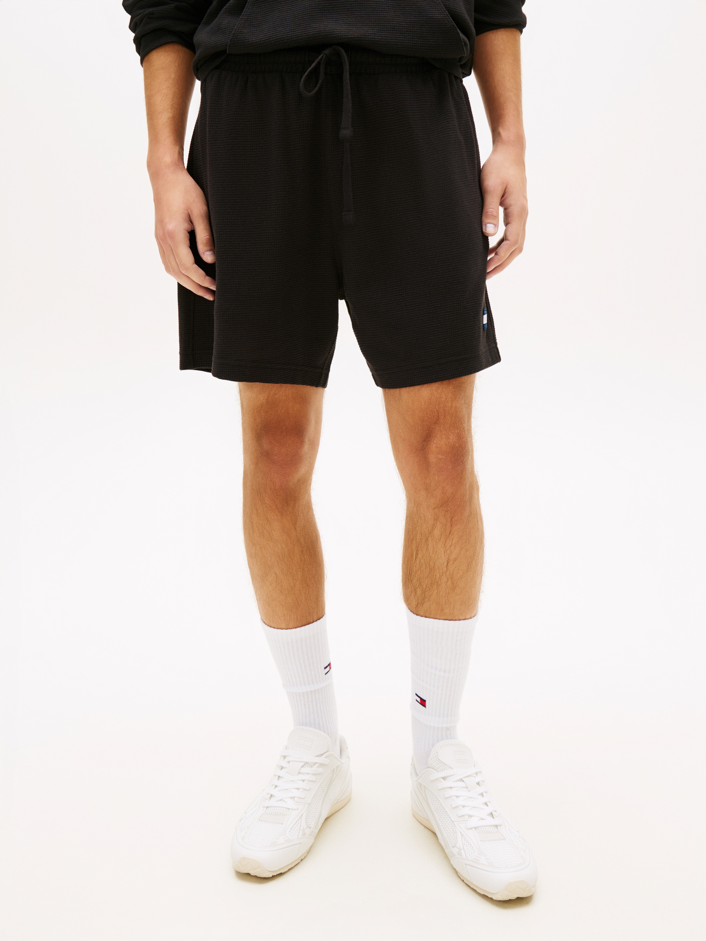 Image of Tommy Jeans Shorts "TJM WAFFLE BEACH" Regular fit mit elastischem Bund