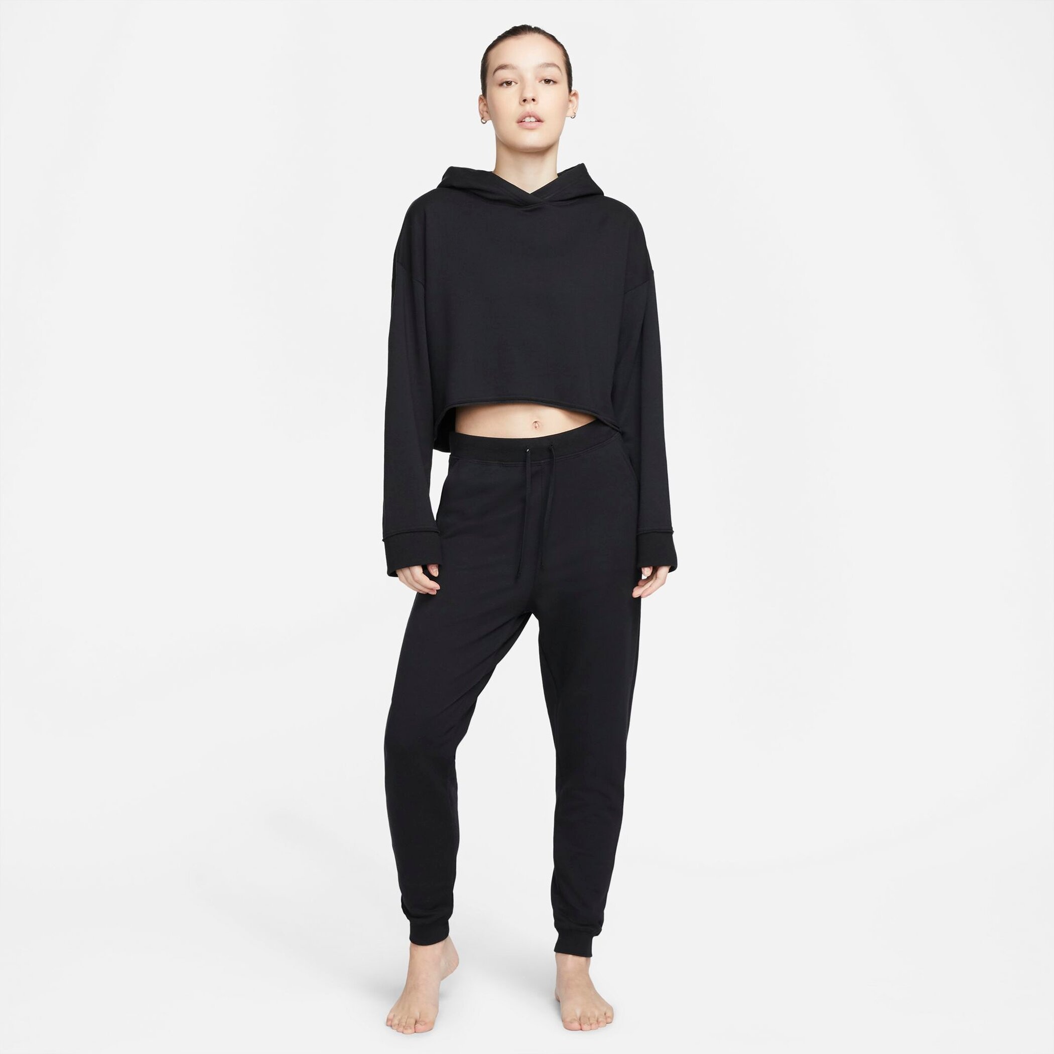 Nike Sweatshirt »Yoga Luxe Women's Cropped Fleece Hoodie«
