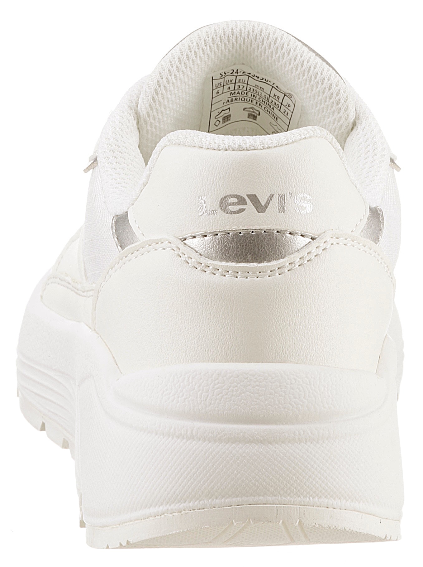 Levi's® Keilsneaker »WING«, mit Logoschriftzügen, Freizeitschuh, Halbschuh, Schnürschuh