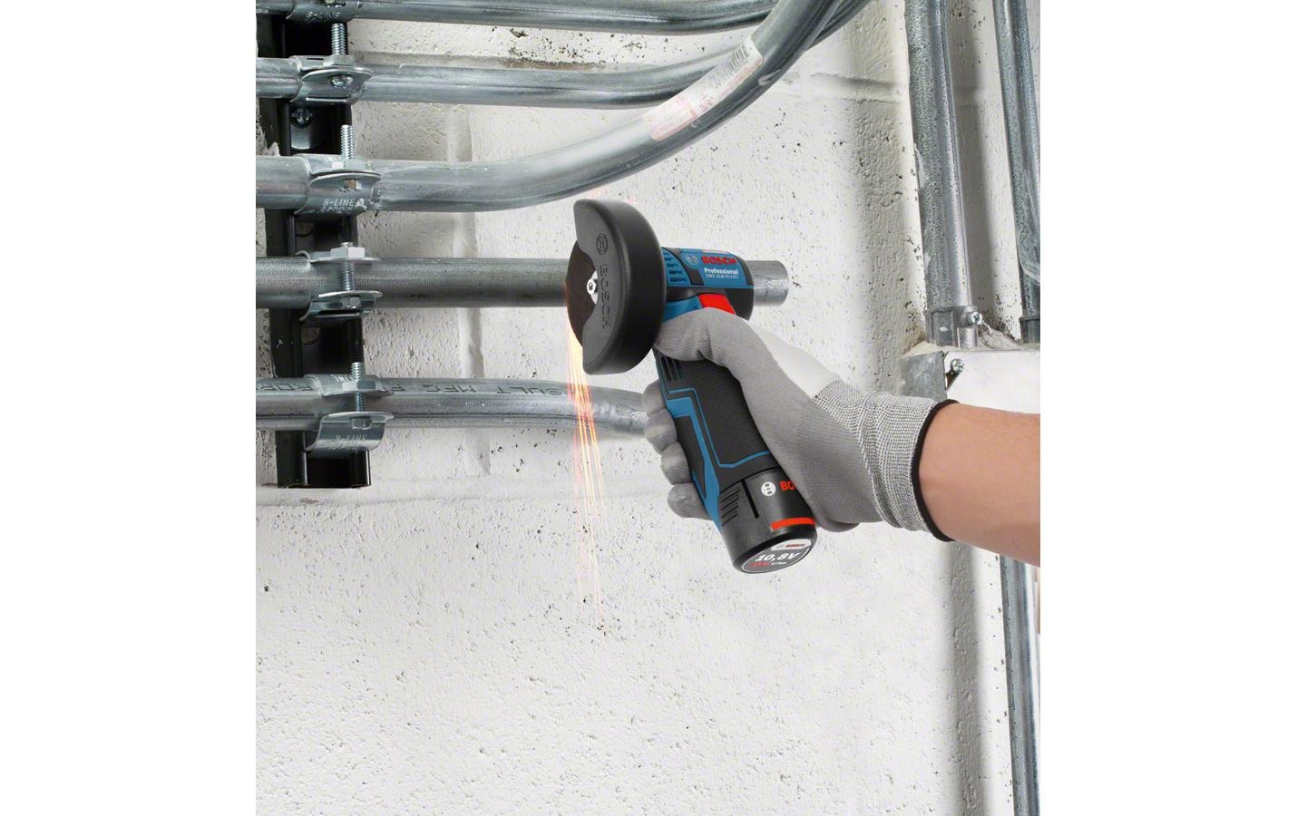 Bosch Professional Akku-Winkelschleifer »GWS 12V-76 V-EC Kit«