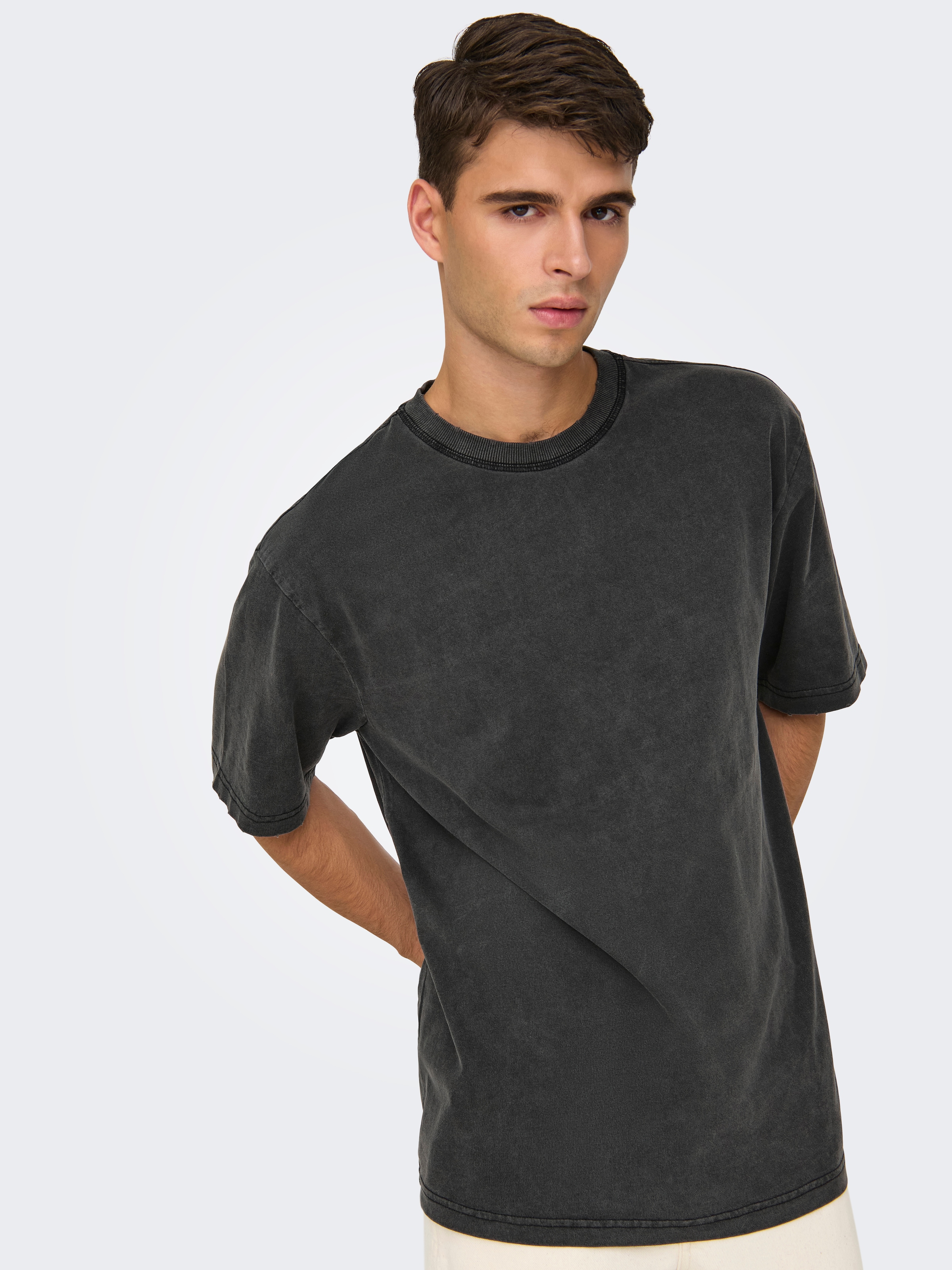 ONLY & SONS Kurzarmshirt »ONSDISTRESS RLX SS TEE«