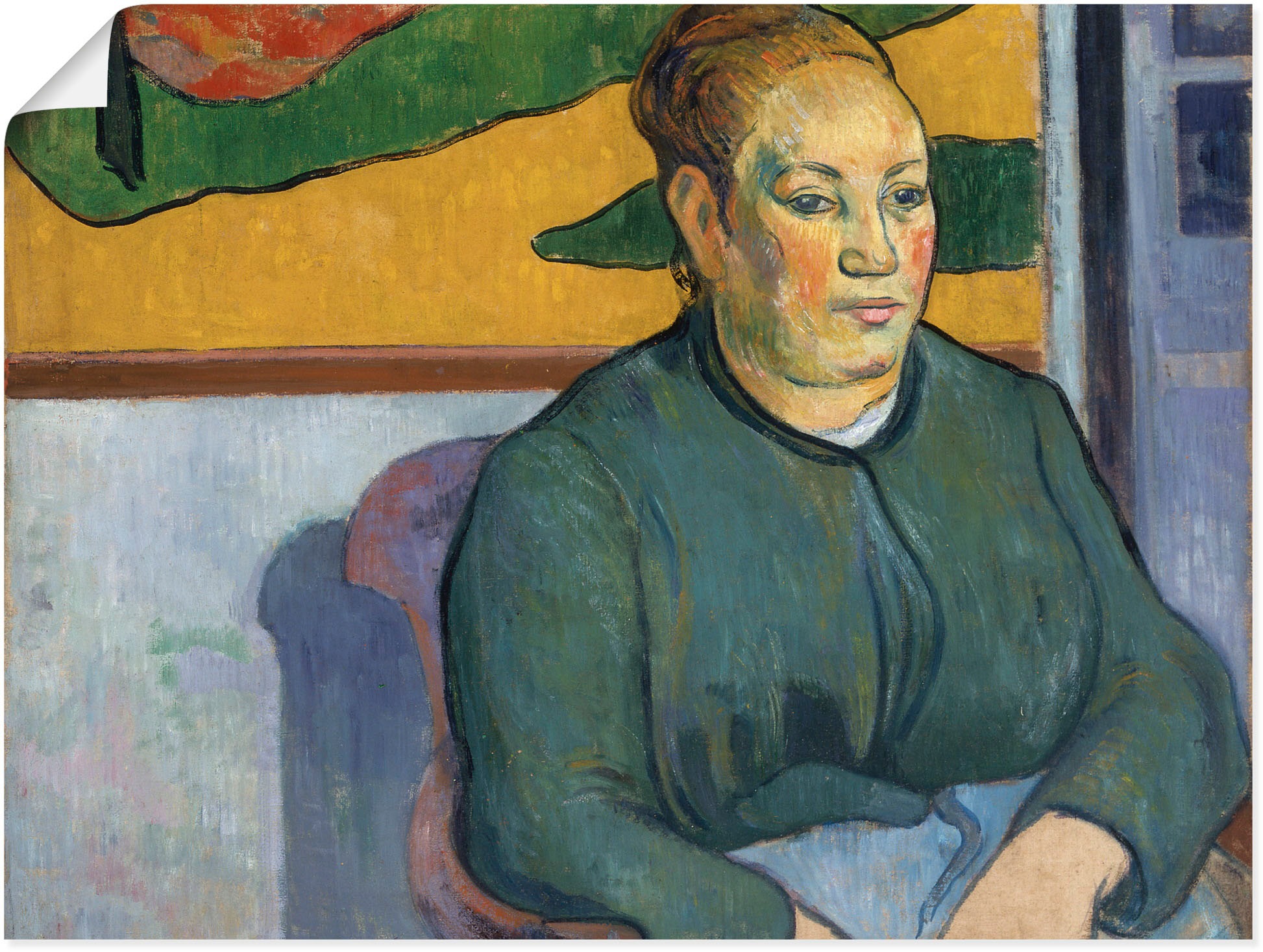 Image of Artland Wandbild »Madame Roulin. 1888«, Bilder von Frauen, (1 St.), in vielen Grössen & Produktarten - Alubild / Outdoorbild für den Aussenbereich, Leinwandbild, Poster, Wandaufkleber / Wandtattoo auch für Badezimmer geeignet bei Ackermann Versand Schweiz