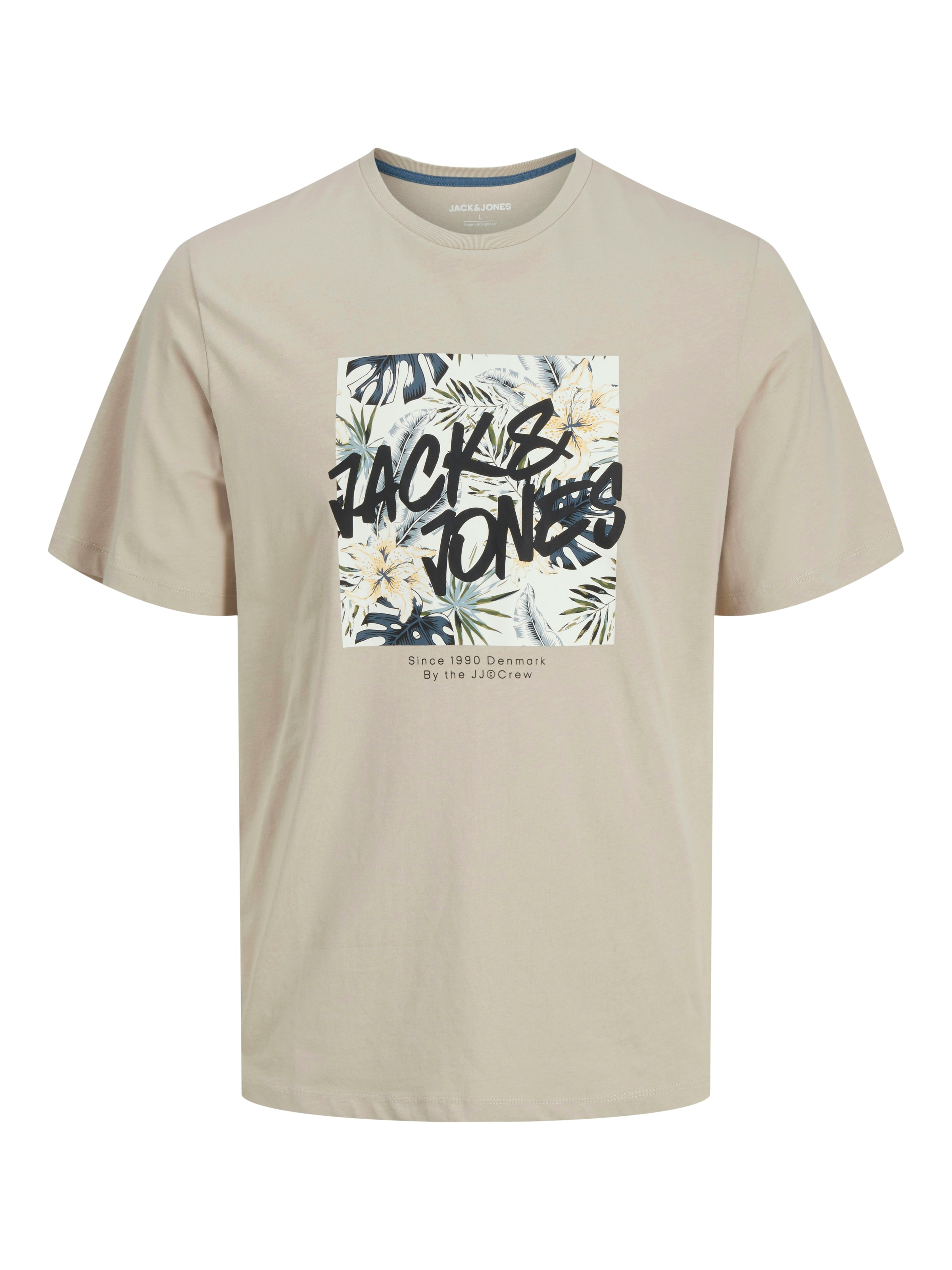 Jack & Jones Print-Shirt »JJHAWAII SHAPE TEE SS CREW NECK«