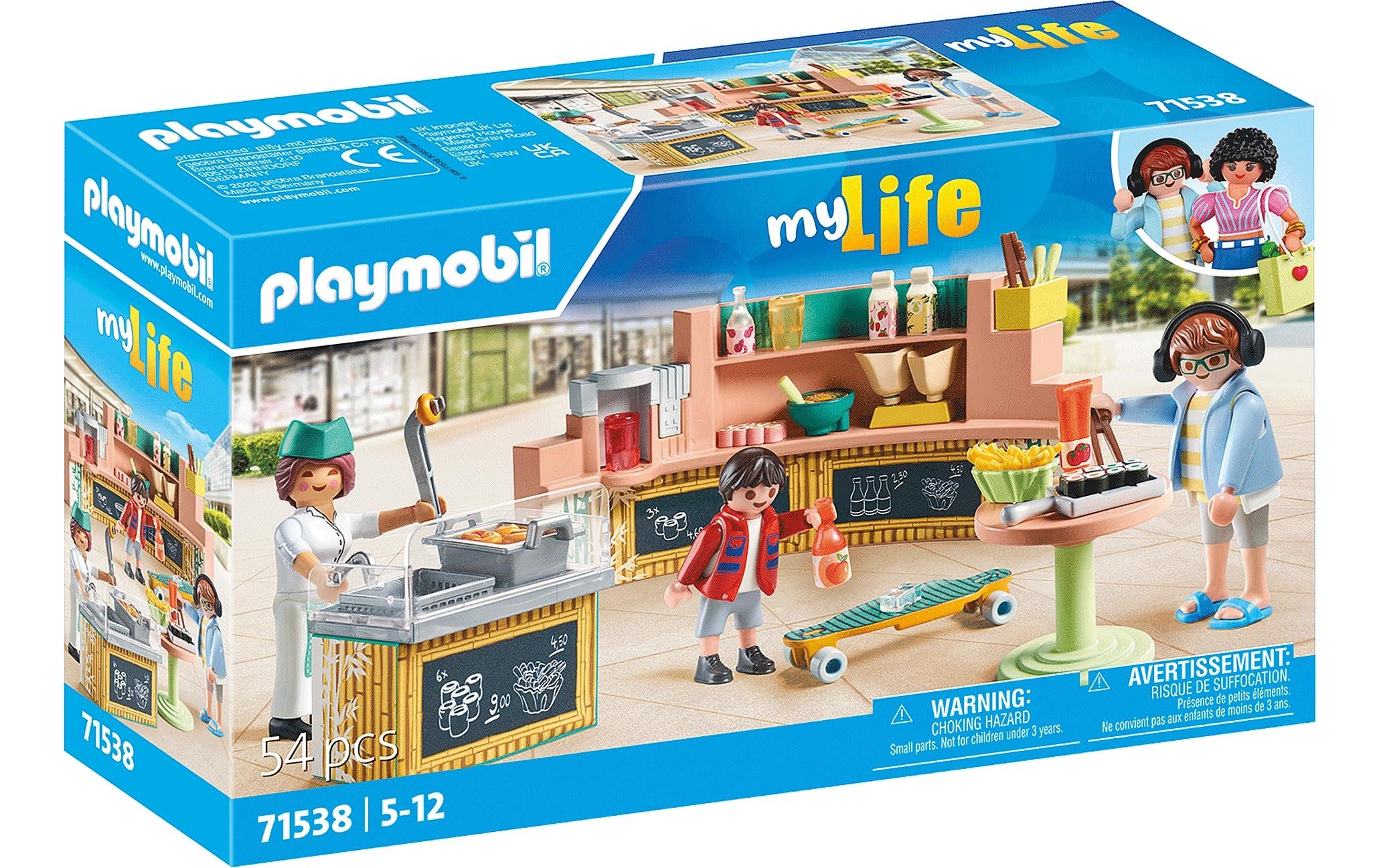 Image of Playmobil Spielbausteine "My Life Food Lounge 71538"