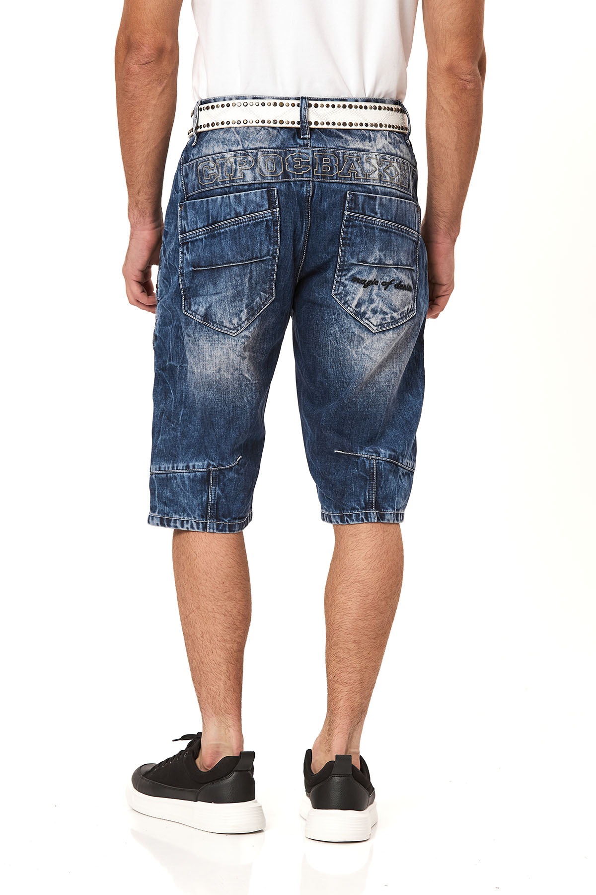 Cipo & Baxx Jeansbermudas Baumwolle, regular fit