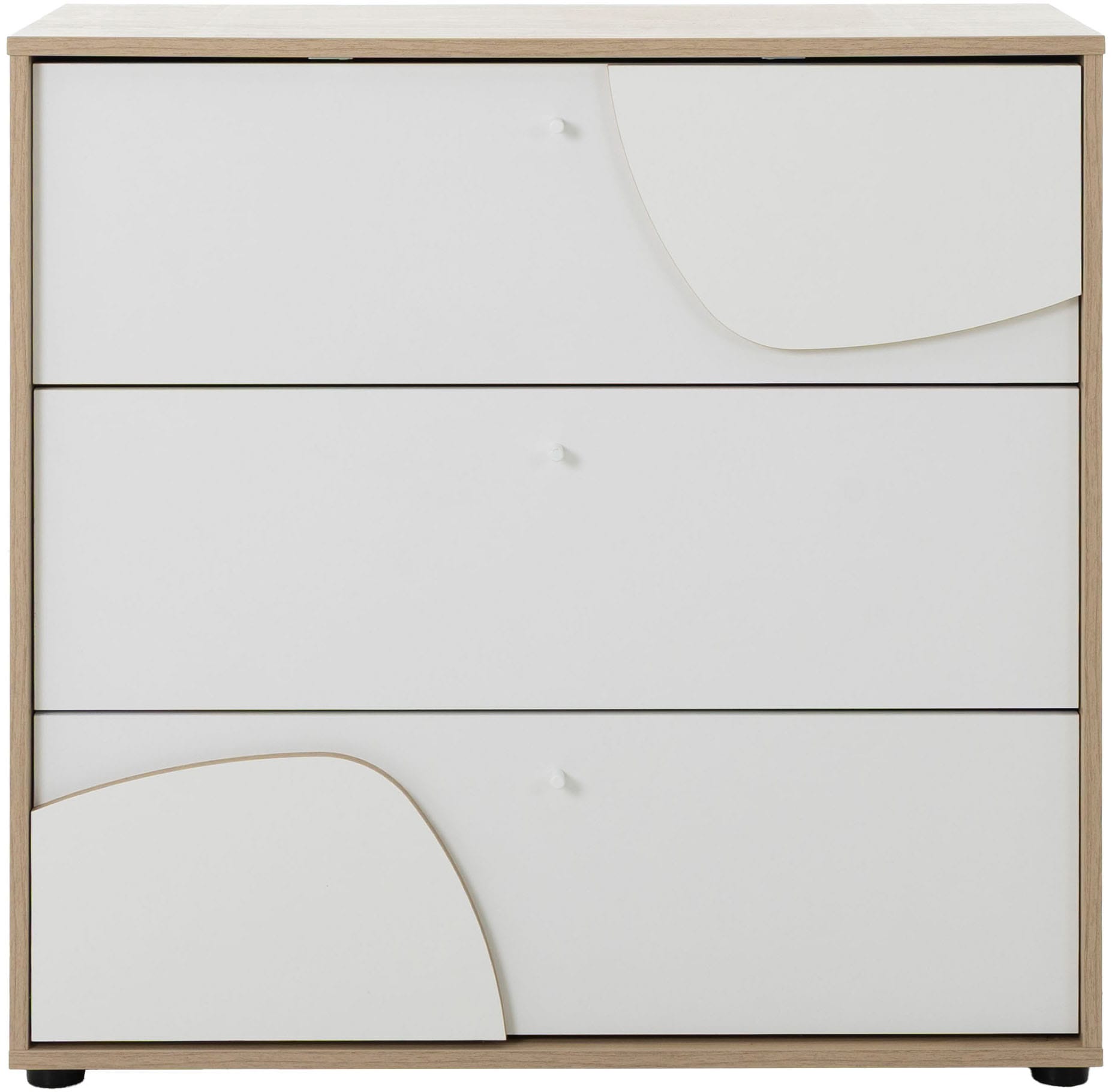 Gami Commode »KOMMODE BASILE 3 SCHUBLADEN« 3 grosse Schubladen